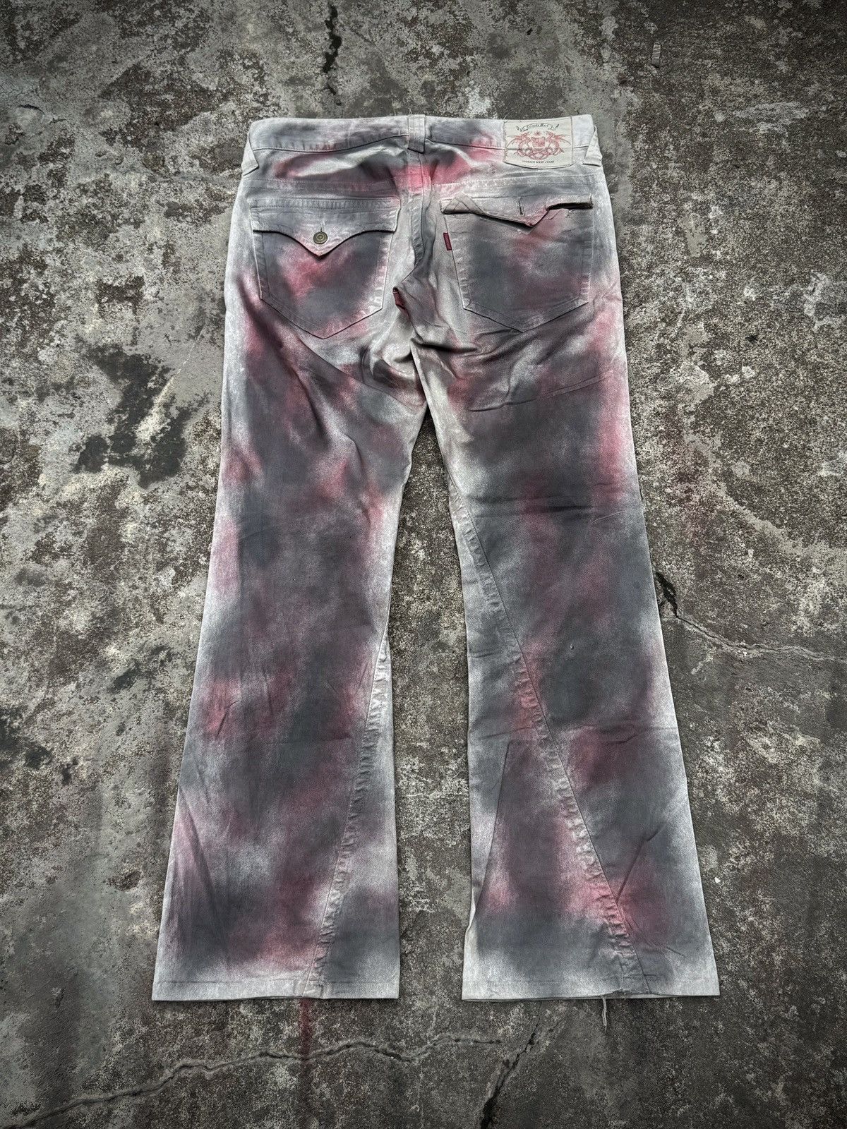 Tornado Mart Tornado Mart Prisoner Flared Pants Size US 32 / EU 48 - 2 Thumbnail