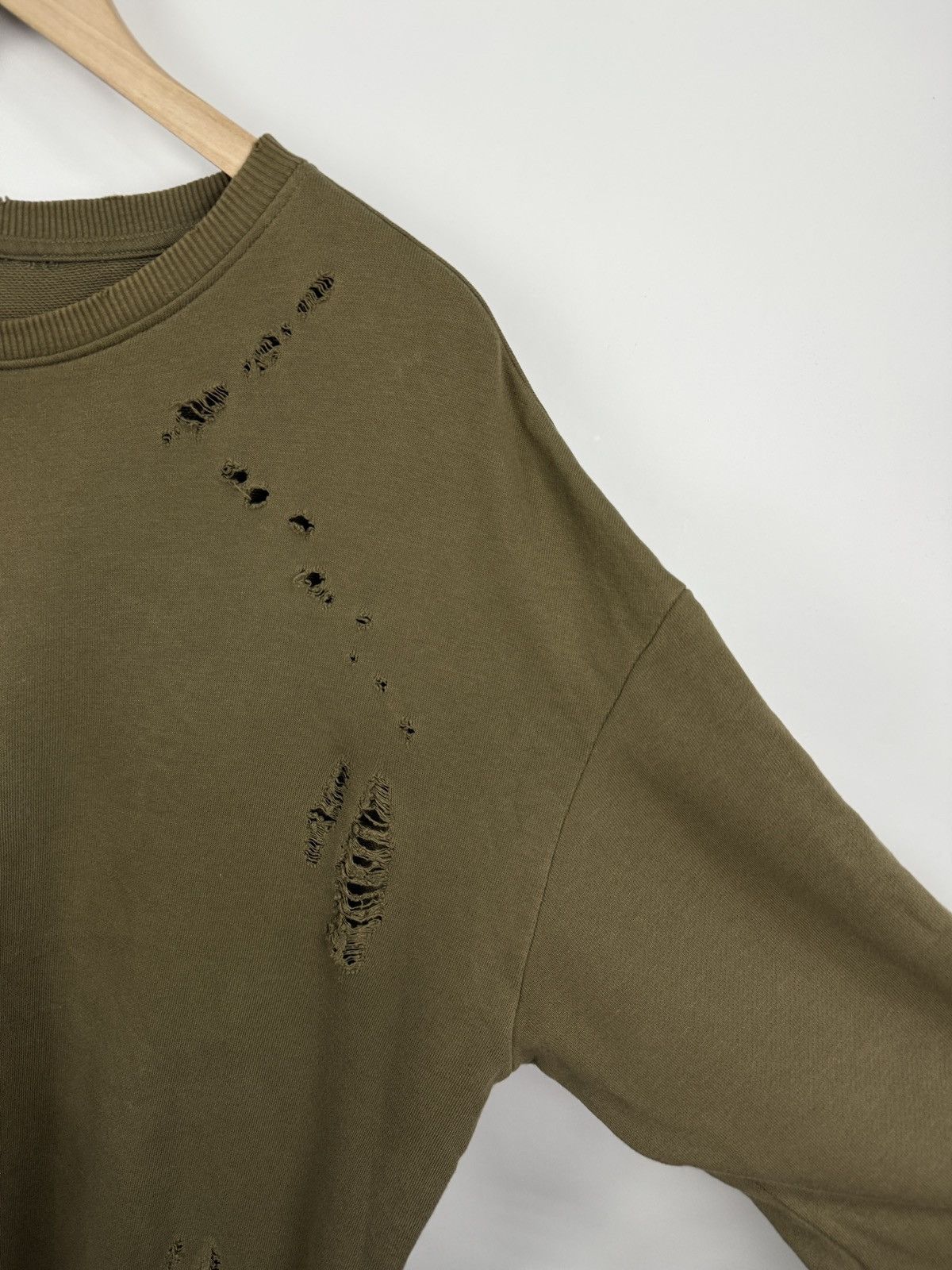 Japanese Brand 🇺🇸 VTG Opium Avant Garde Sweatshirt Distressed Japan kapital Size US L / EU 52-54 / 3 - 6 Thumbnail