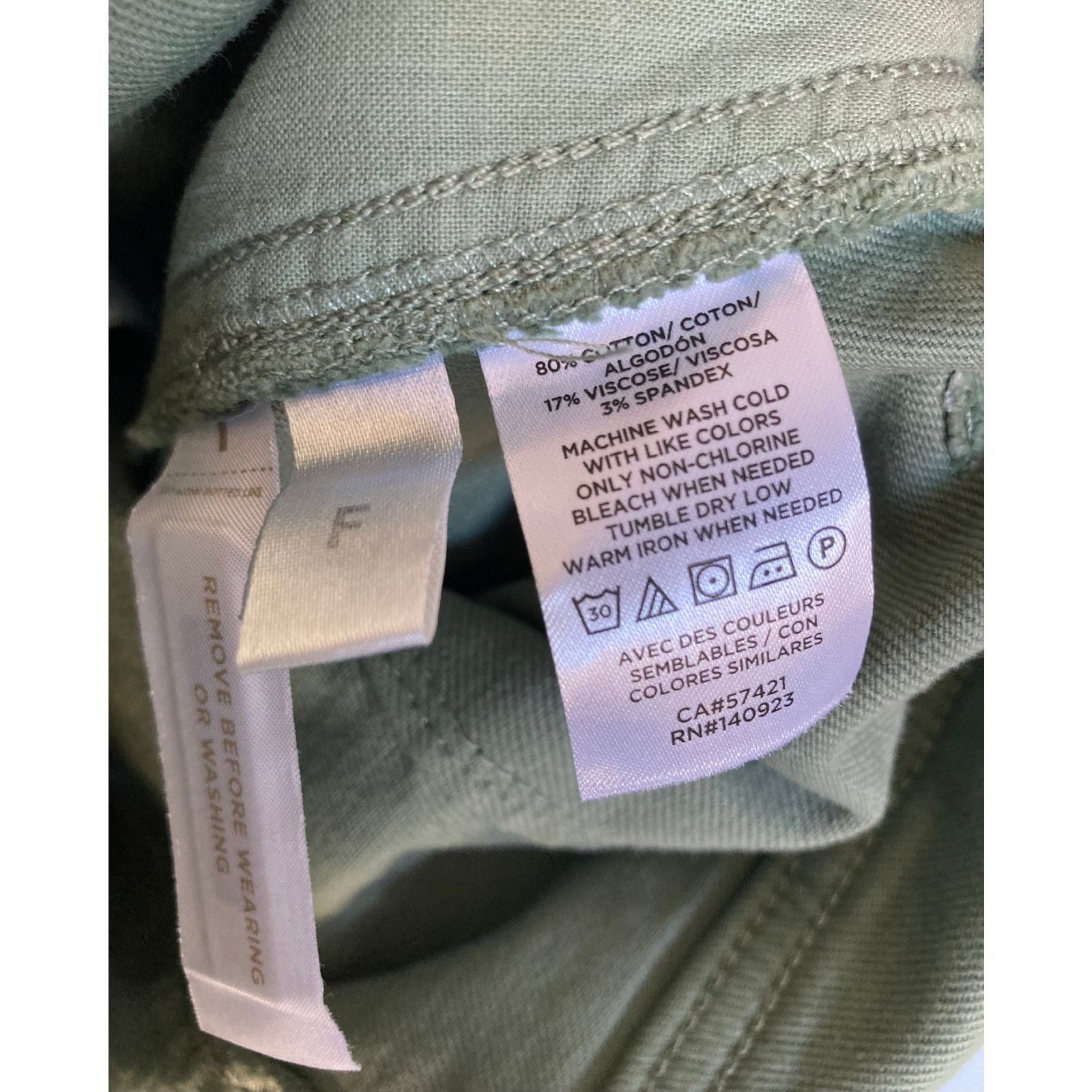 Loft LOFT Paperbag Tie Waist Pocket Skirt Green Size 4 NWT Size 27" / US 4 / IT 40 - 5 Thumbnail