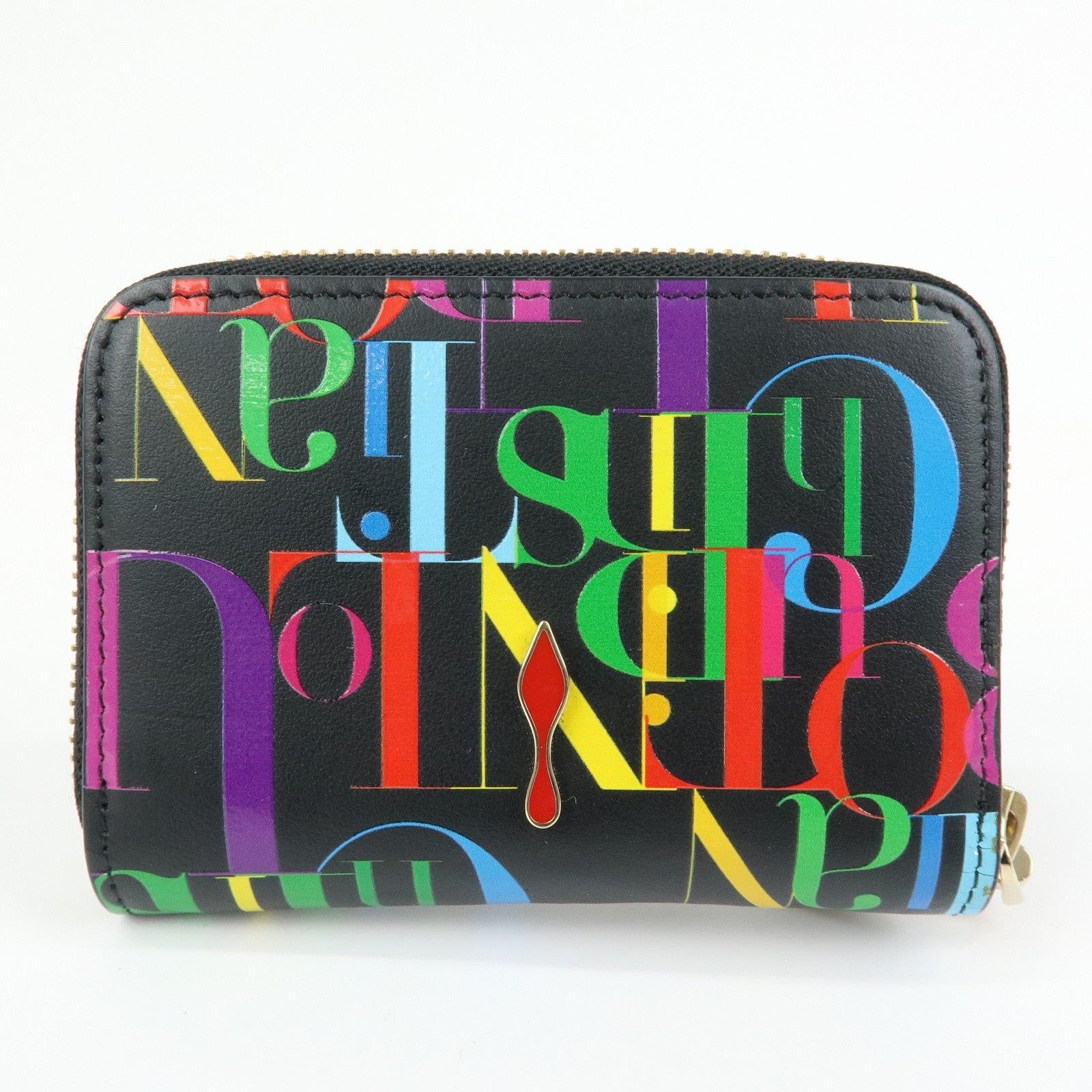 Christian Louboutin Christian Louboutin Loubinthesky Calfskin Wallet Multicolor Size ONE SIZE - 2 Thumbnail