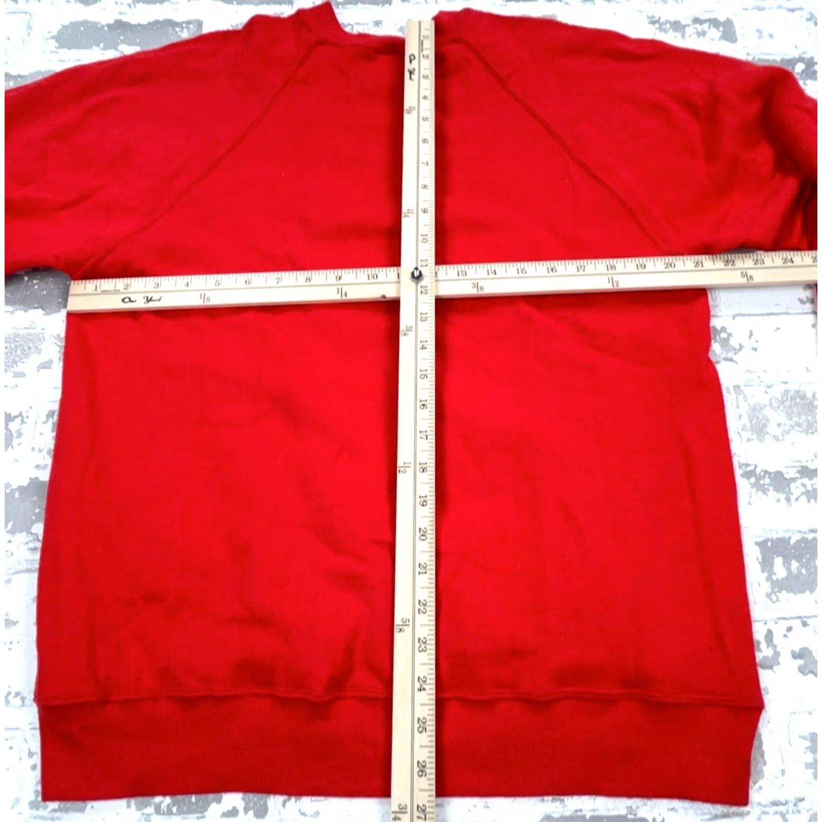 Jerzees VINTAGE Jerzees Sweatshirt Men XL Red Crewneck Pullover Sweatshirt 90s Y2K Made In USA Mens Size US XL / EU 56 / 4 - 5 Thumbnail