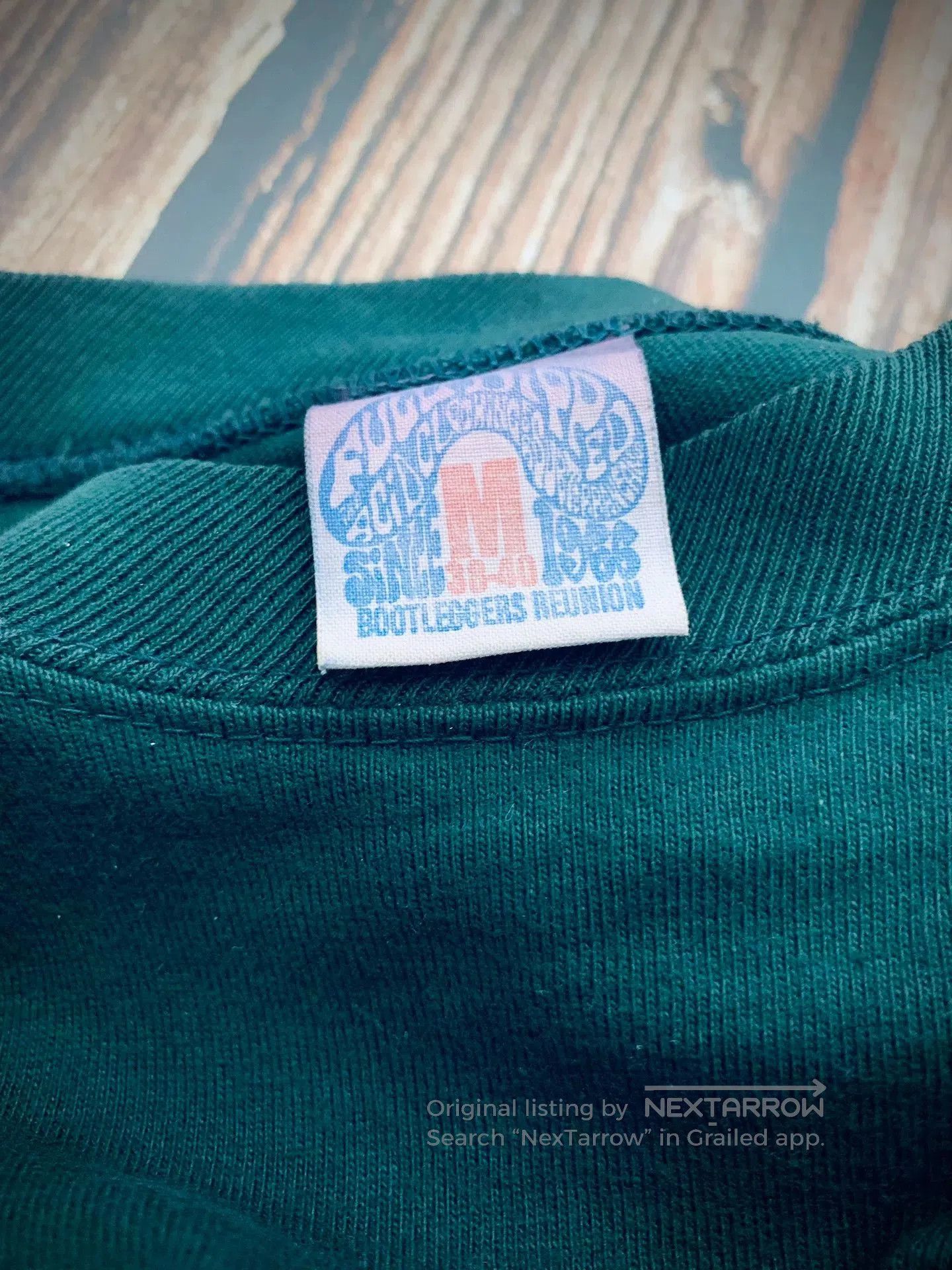 Freewheelers Bootleggers Long Sleeve Shirt in Green. Size US M / EU 48-50 / 2 - 4 Thumbnail