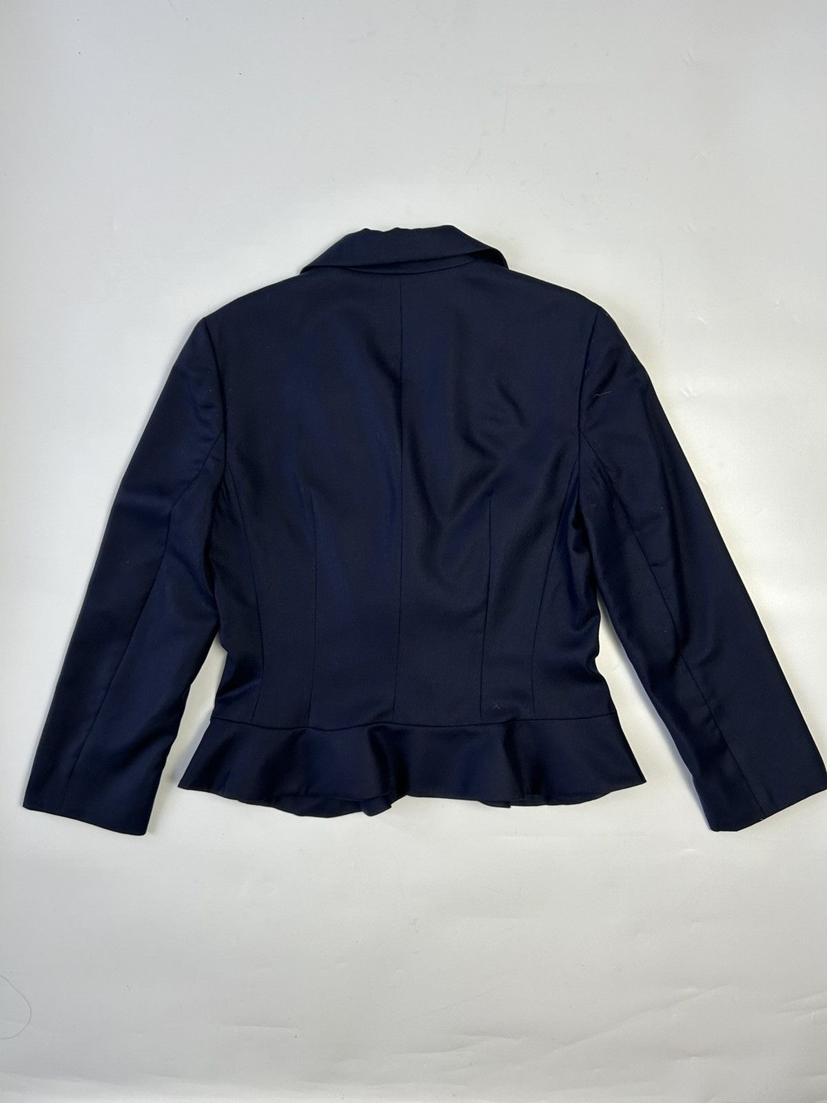 Designer × Lanvin LANVIN NAVY BLUE STYLE BLAZER JACKET Size S / US 4 / IT 40 - 3 Thumbnail