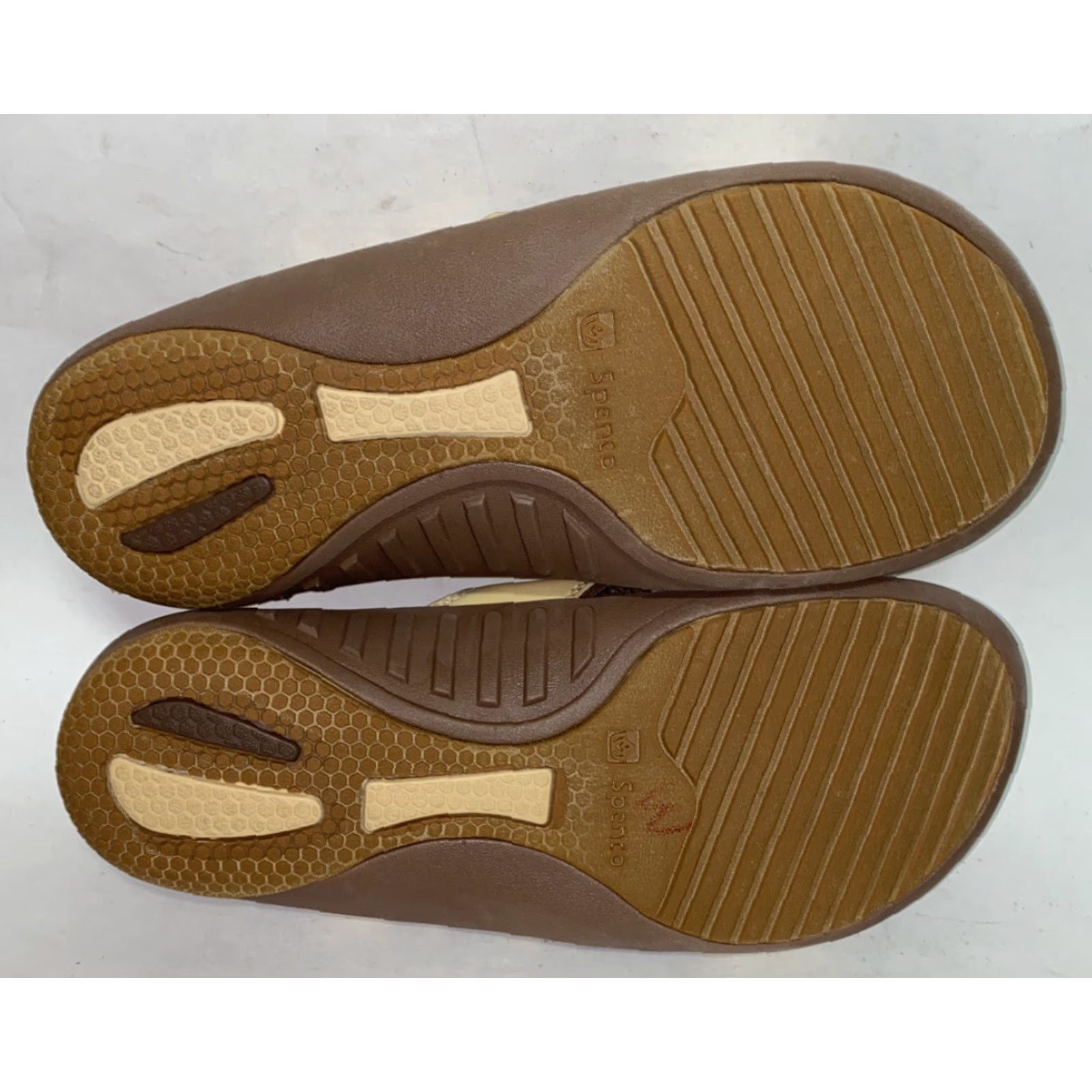 Vintage Spenco Womens Beige Lightweight Sandals Size 10 Size US 10 / IT 40 - 5 Thumbnail