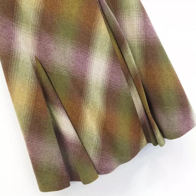 Kenzo KENZO 90s gradient wool skirt Size 24" / US 00 / IT 34 - 3 Thumbnail