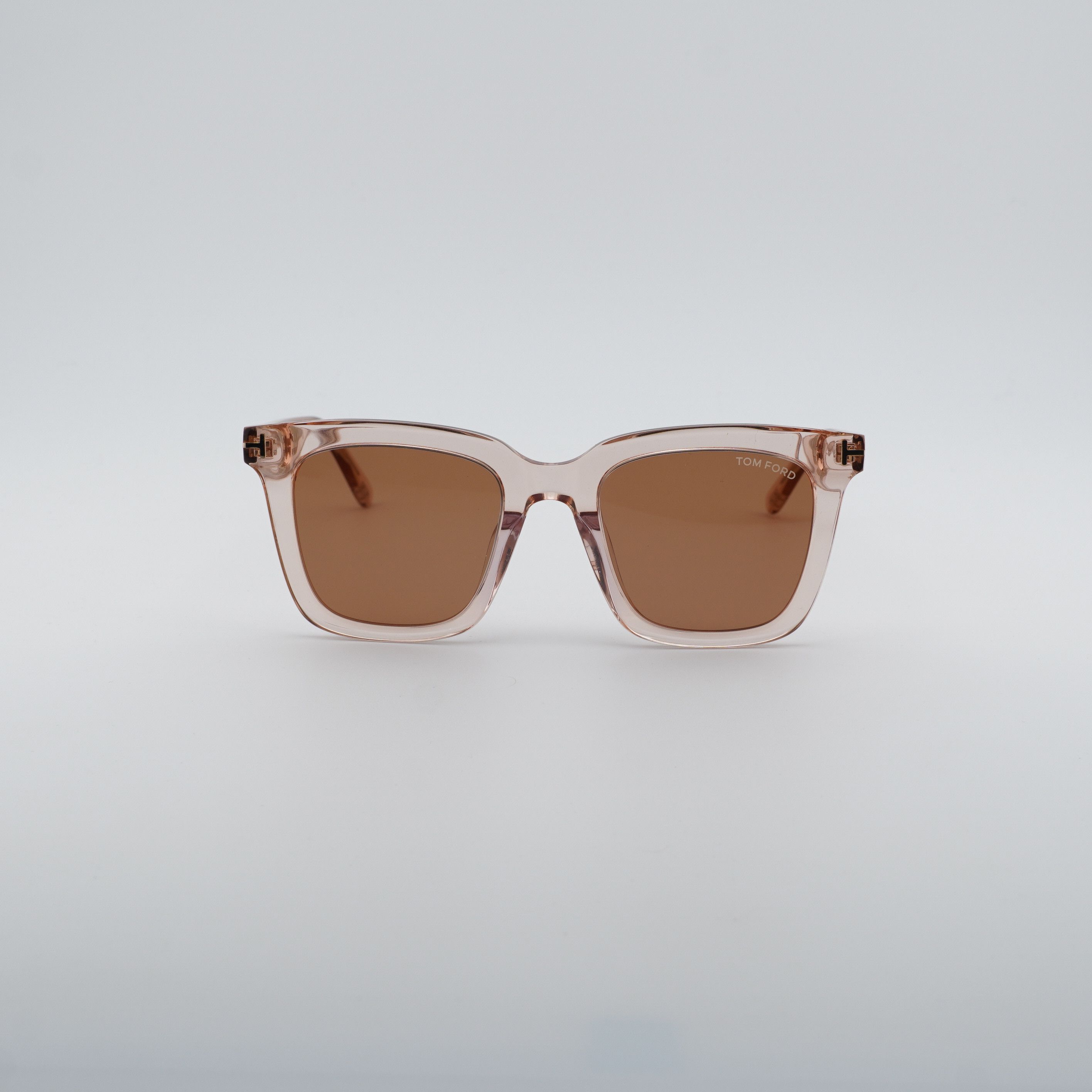 New! Tom Ford Pink Sunglasses FT0970-K 72E, Authentic Tom Ford FT0970-K 72E Sunglasses Shiny Pink Square Frame main image 2