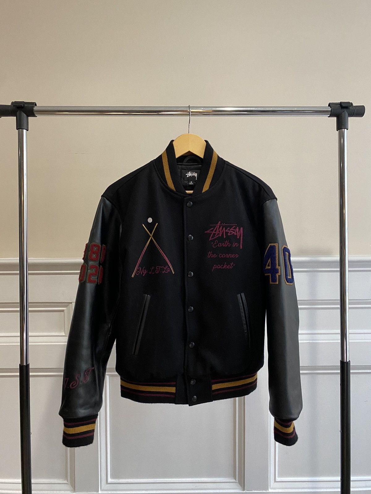Stussy NYLTLA 40th Anniversary IST Varsity Jacket | Grailed