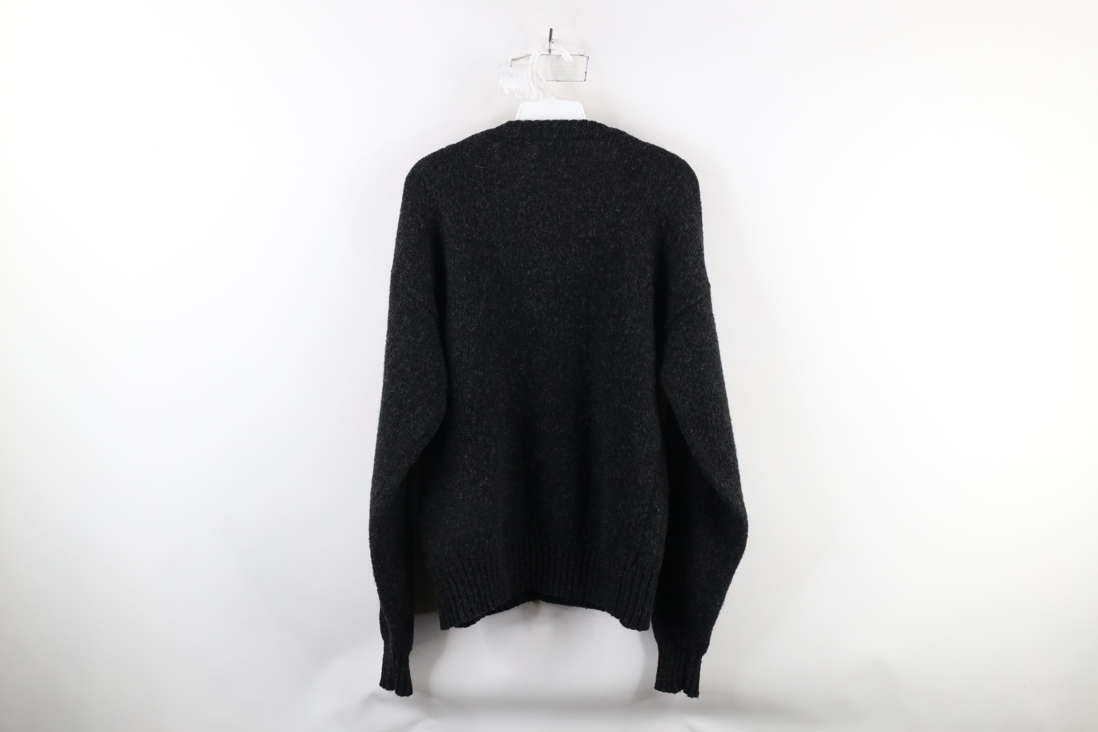 Vintage Vintage 90s Streetwear Heavyweight Shetland Wool Sweater Size L / US 10 / IT 46 - 6 Thumbnail