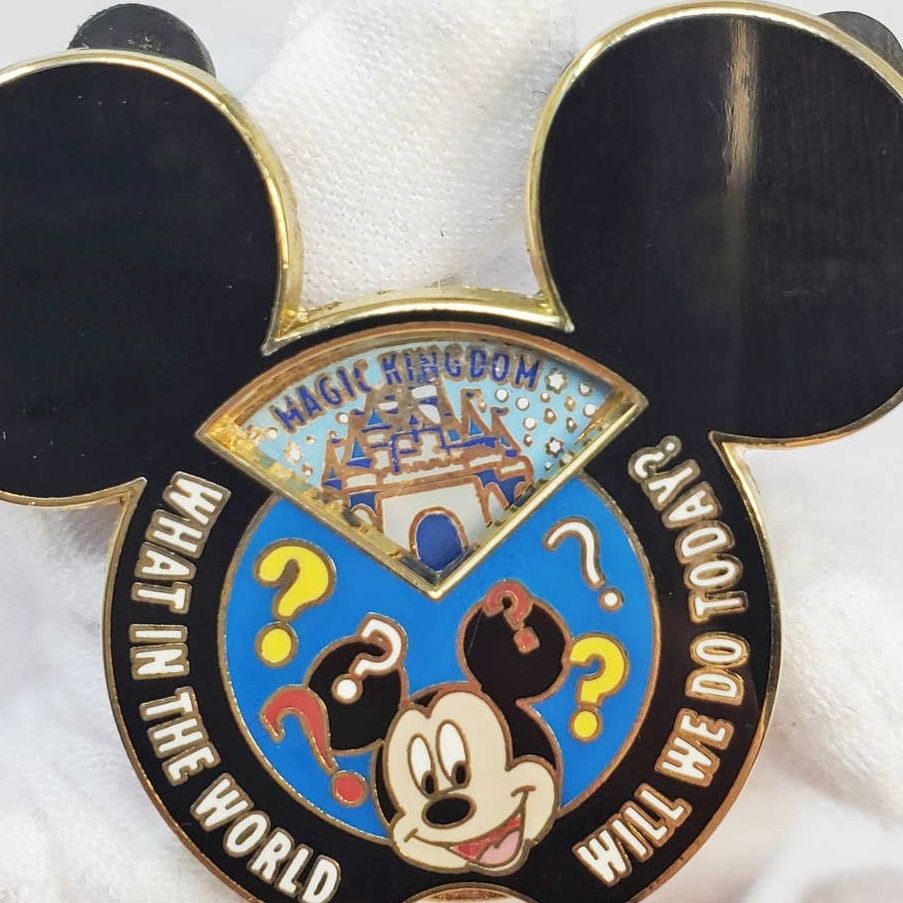 Disney Disney Parks WDW Mickey Spinner Pin Park-Hopping Adventure Size ONE SIZE - 2 Thumbnail