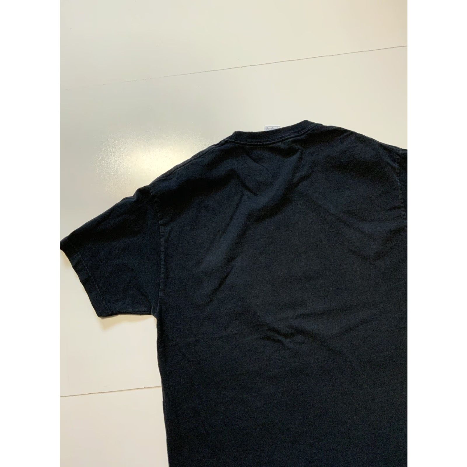 Vintage Revolucion Revolution Skull Military Anarchy Rock Band Black Graphic T-Shirt LG Mens L Graphic Skull Military Anarchy Rock Band Black T-Shirt Size US L / EU 52-54 / 3 - 5 Thumbnail