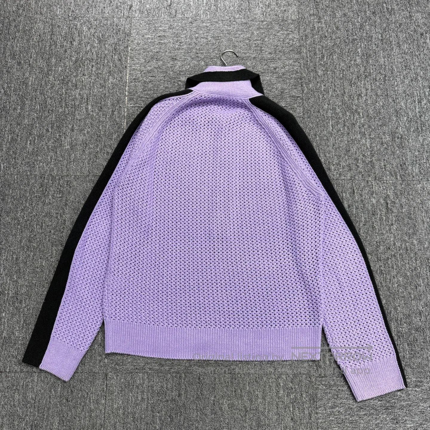 Hermes Hermes Openwork cashmere knit cardigan with mesh pattern| Size US XL / EU 56 / 4 - 2 Thumbnail