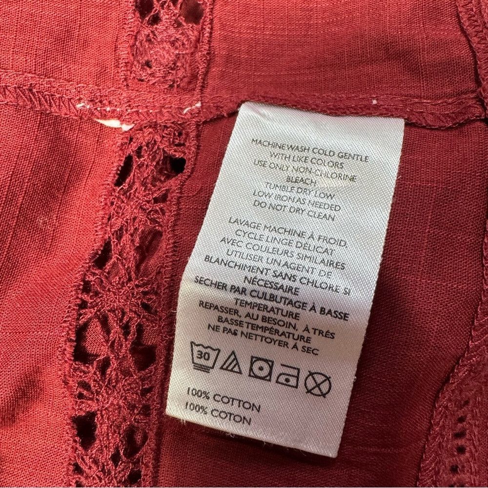 Free People NWT New $128 Free People Charlotte Lace Inset Handkerchief Size S / US 4 / IT 40 - 9 Thumbnail