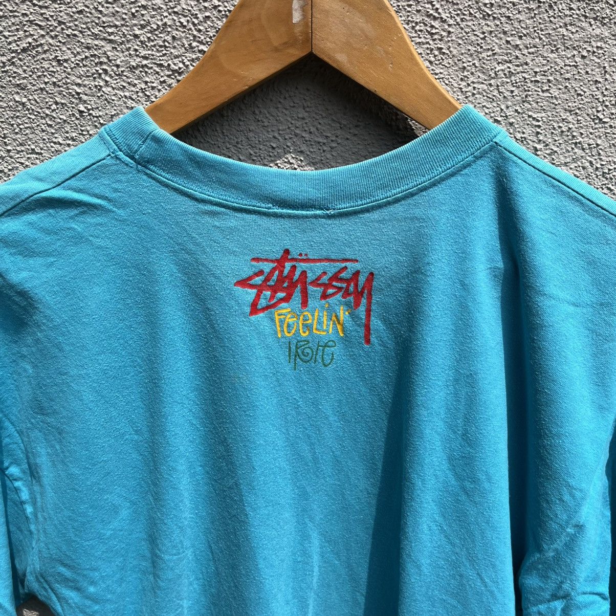 Stussy Vintage STUSSY irie rasta tee vibrations Size US M / EU 48-50 / 2 - 4 Thumbnail