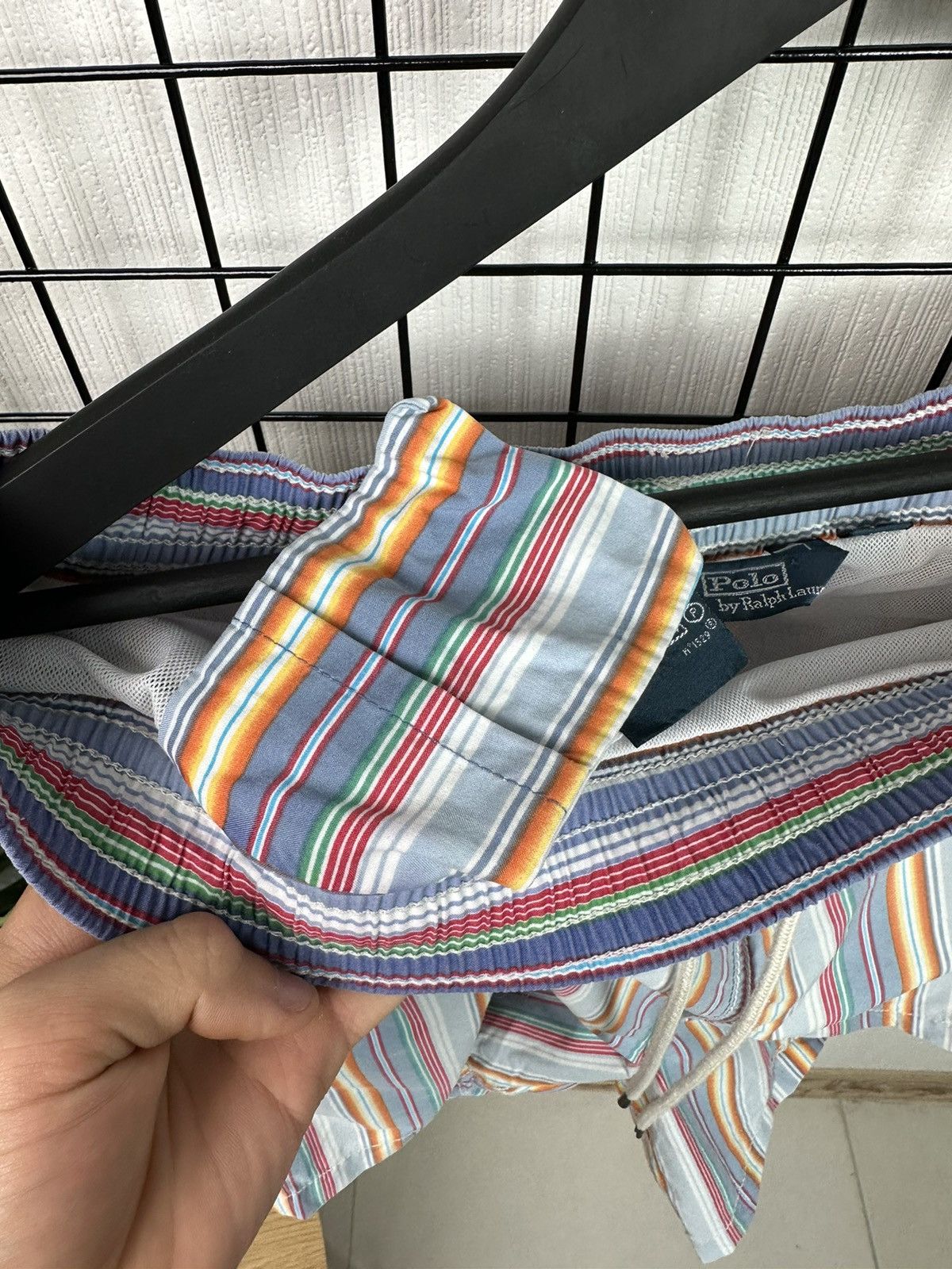 Polo Ralph Lauren × Vintage Vintage Y2K Polo Ralph Lauren Swim Shorts Men L multicolour Size US 34 / EU 50 - 10 Thumbnail