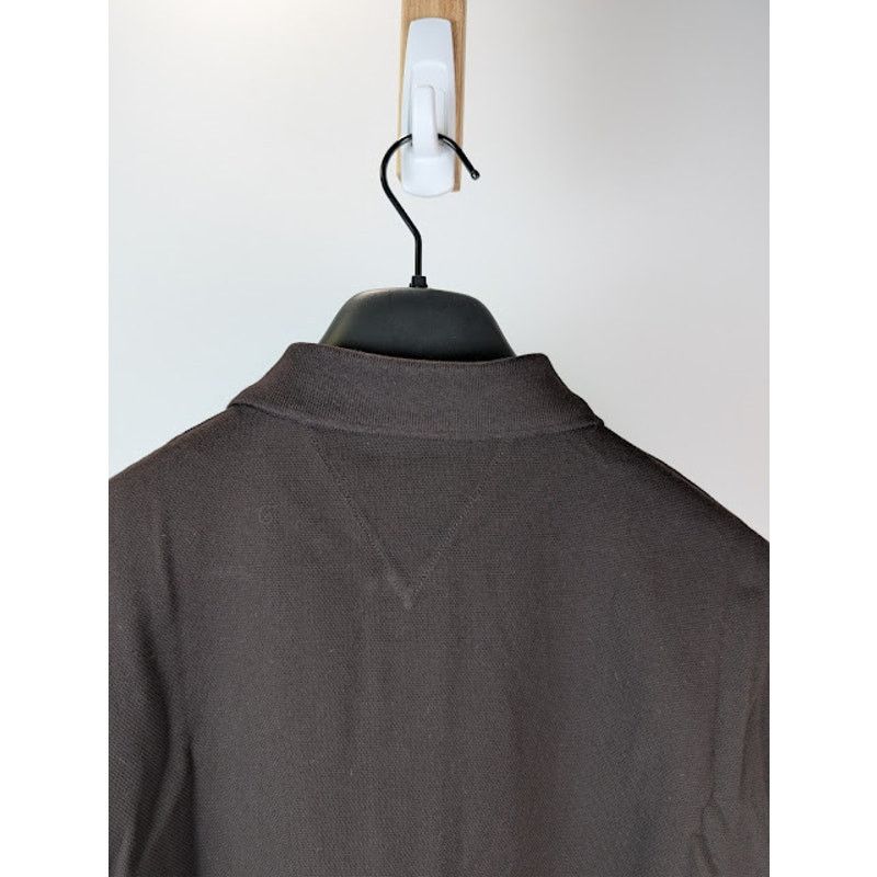 Bottega Veneta o1rshd1 New Dry Piquet Cotton Polo Shirt in Fondente Size US M / EU 48-50 / 2 - 15 Thumbnail