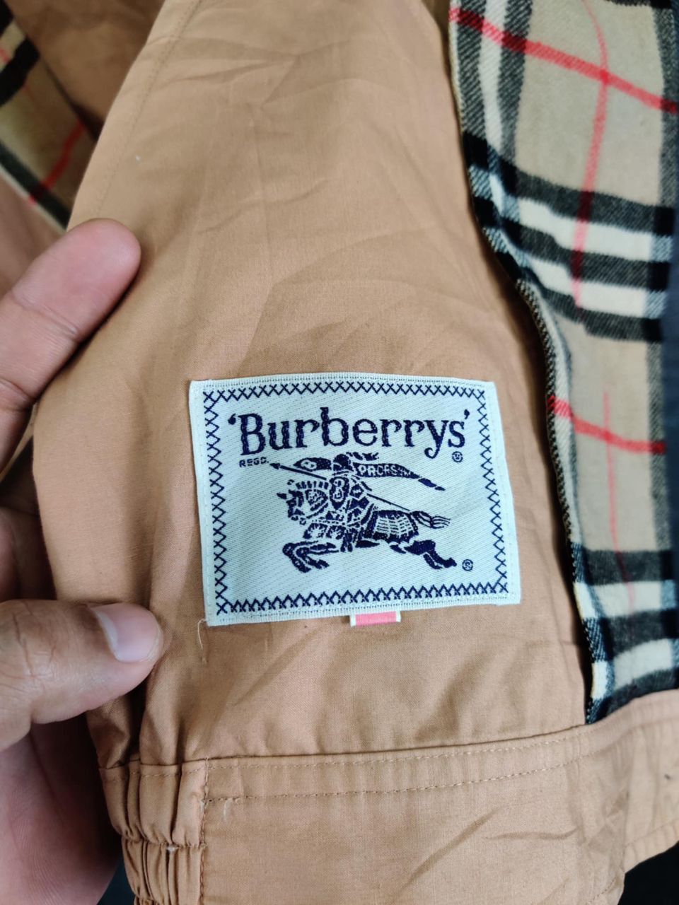 Burberry Vintage Burberry Nova Check Jacket Size US M / EU 48-50 / 2 - 12 Thumbnail