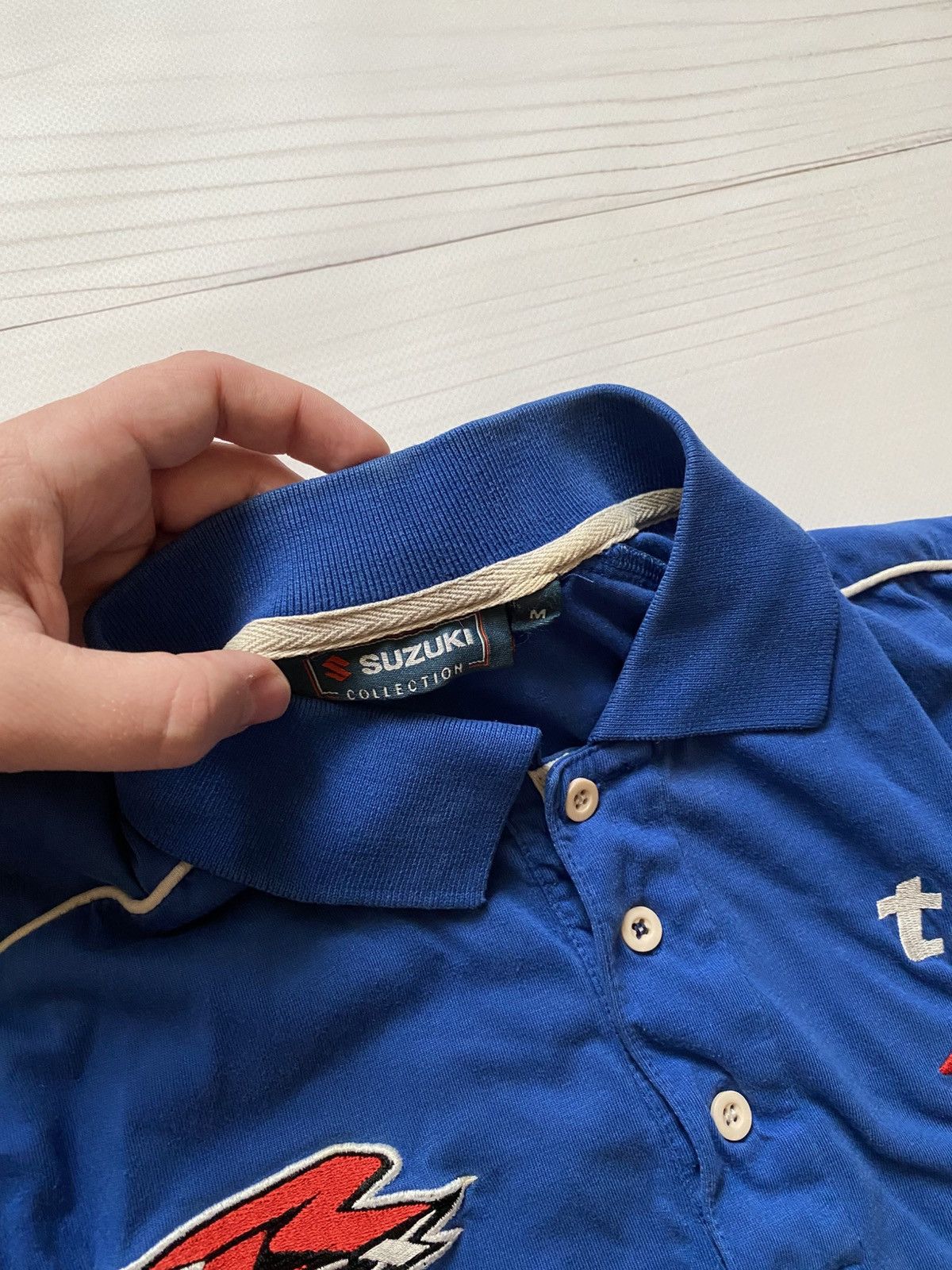 Vintage Vintage Suzuki moto racing tyco castrol polo t shirt jersey Size US M / EU 48-50 / 2 - 3 Thumbnail