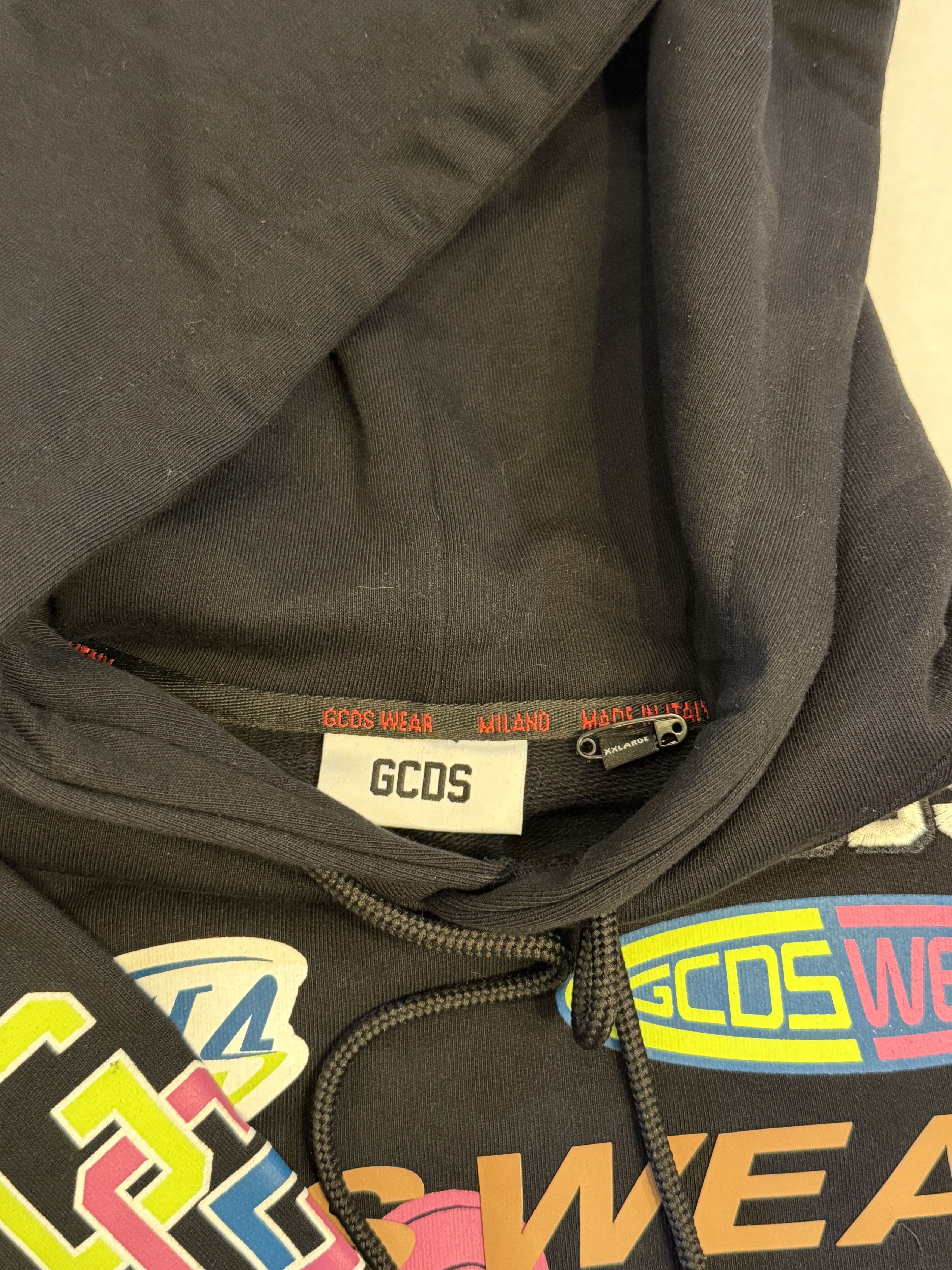 GCDS GCDS Graphic Hoodie Size US XXL / EU 58 / 5 - 5 Thumbnail