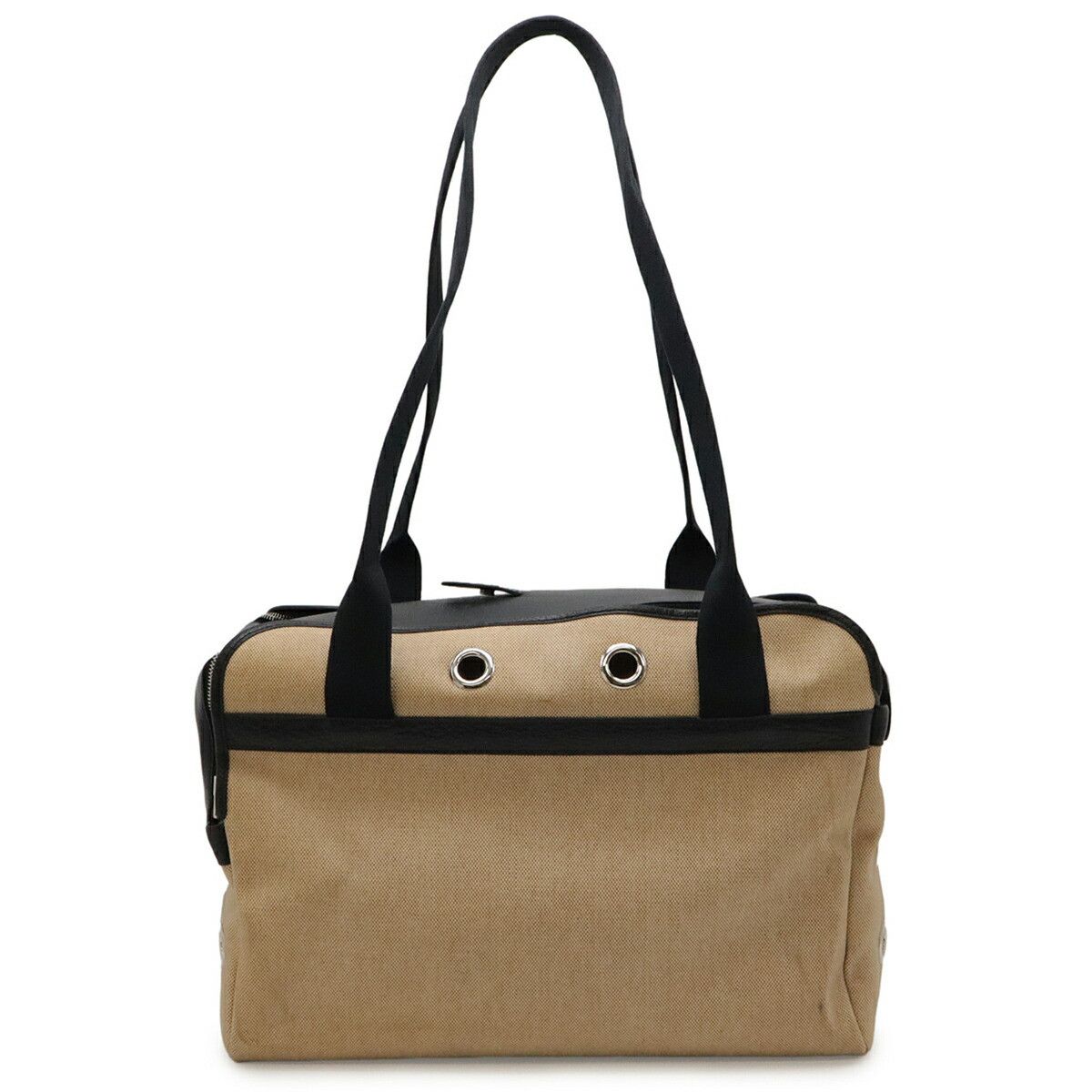 Hermes Hermes Hermes Sac de Transport Pour Chien Toile H Leather Pet Carrier Leather Pet Bag DUTY FREE for USA Size ONE SIZE - 1 Thumbnail