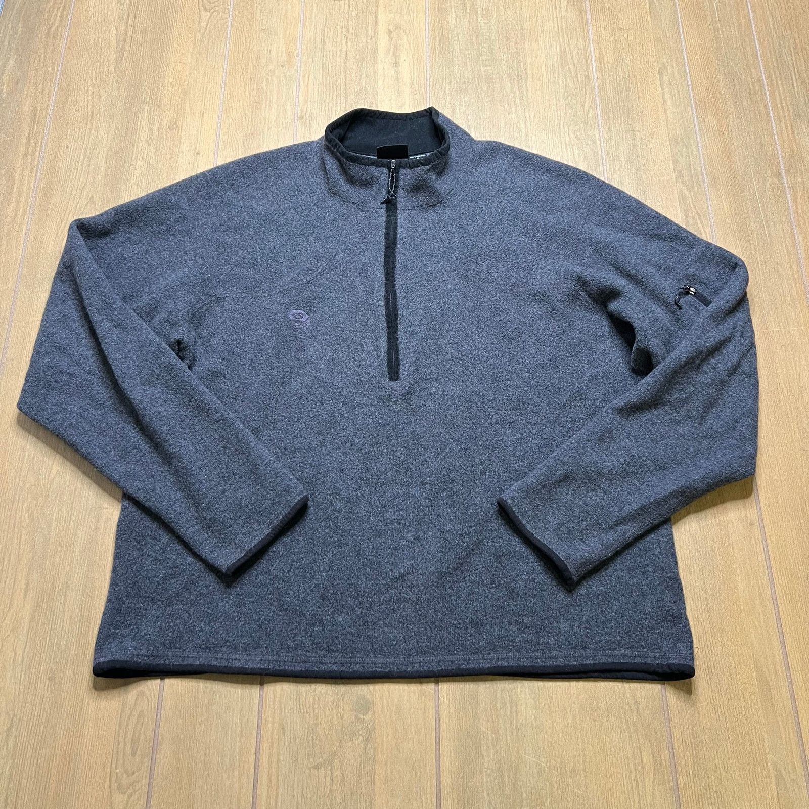 Mountain Hardwear Vintage 90s Mountain Hardwear Wool Blend Quarter Sweater XL Size US XL / EU 56 / 4 - 8 Thumbnail