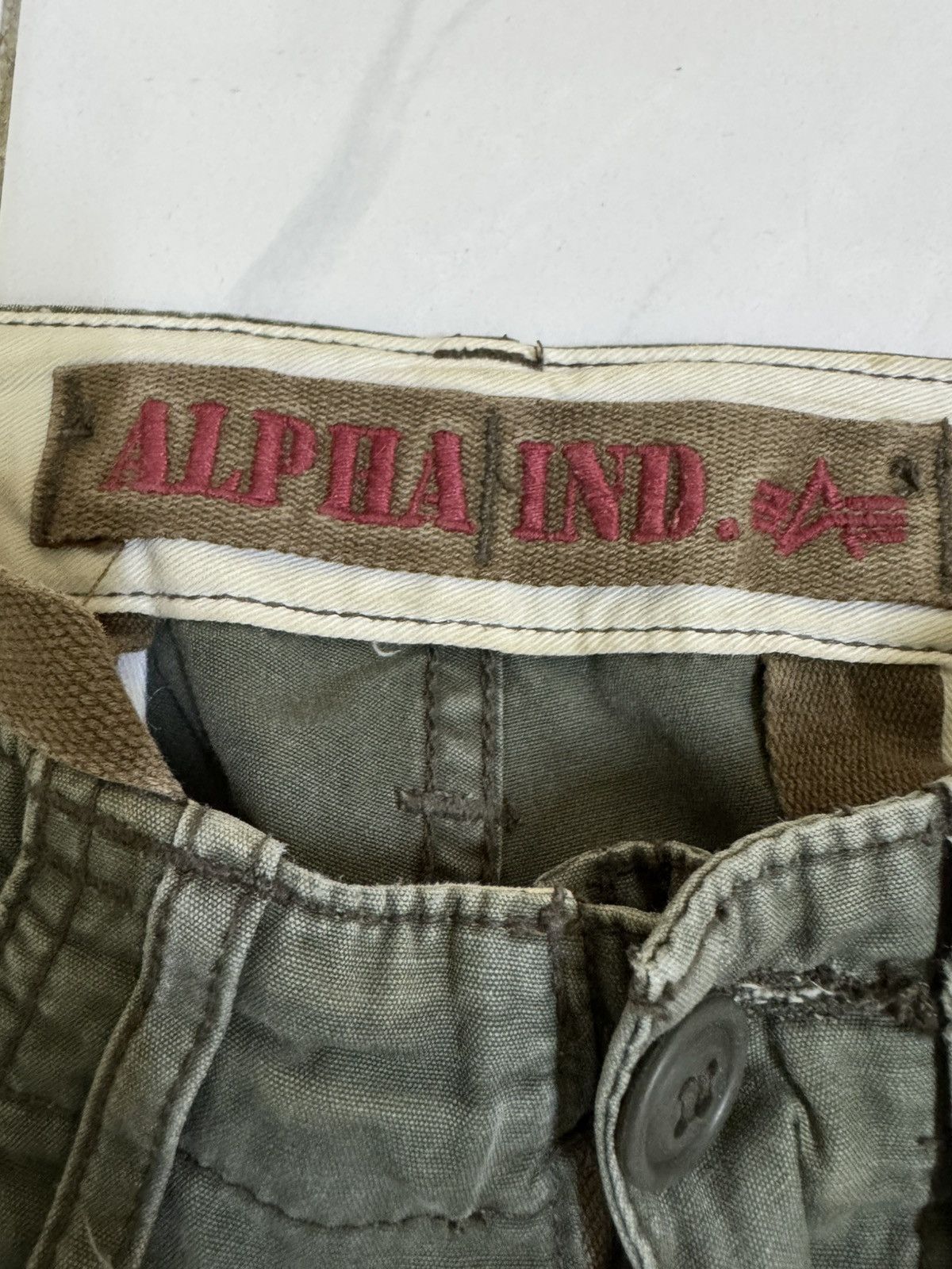 Alpha Industries vintage Alpha Industries military multi-pocket cargo pants Size US 33 - 10 Thumbnail
