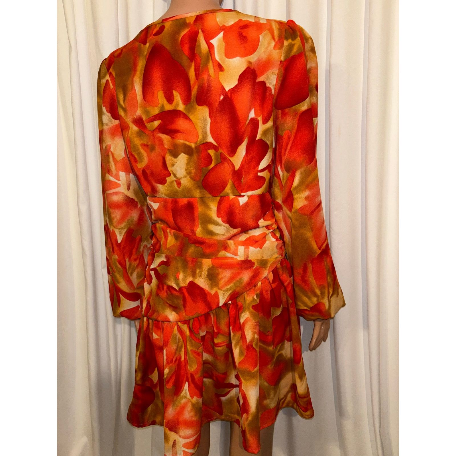 Shein SHEIN Size Large Long Sleeve Mini Dress Size L / US 10 / IT 46 - 5 Thumbnail