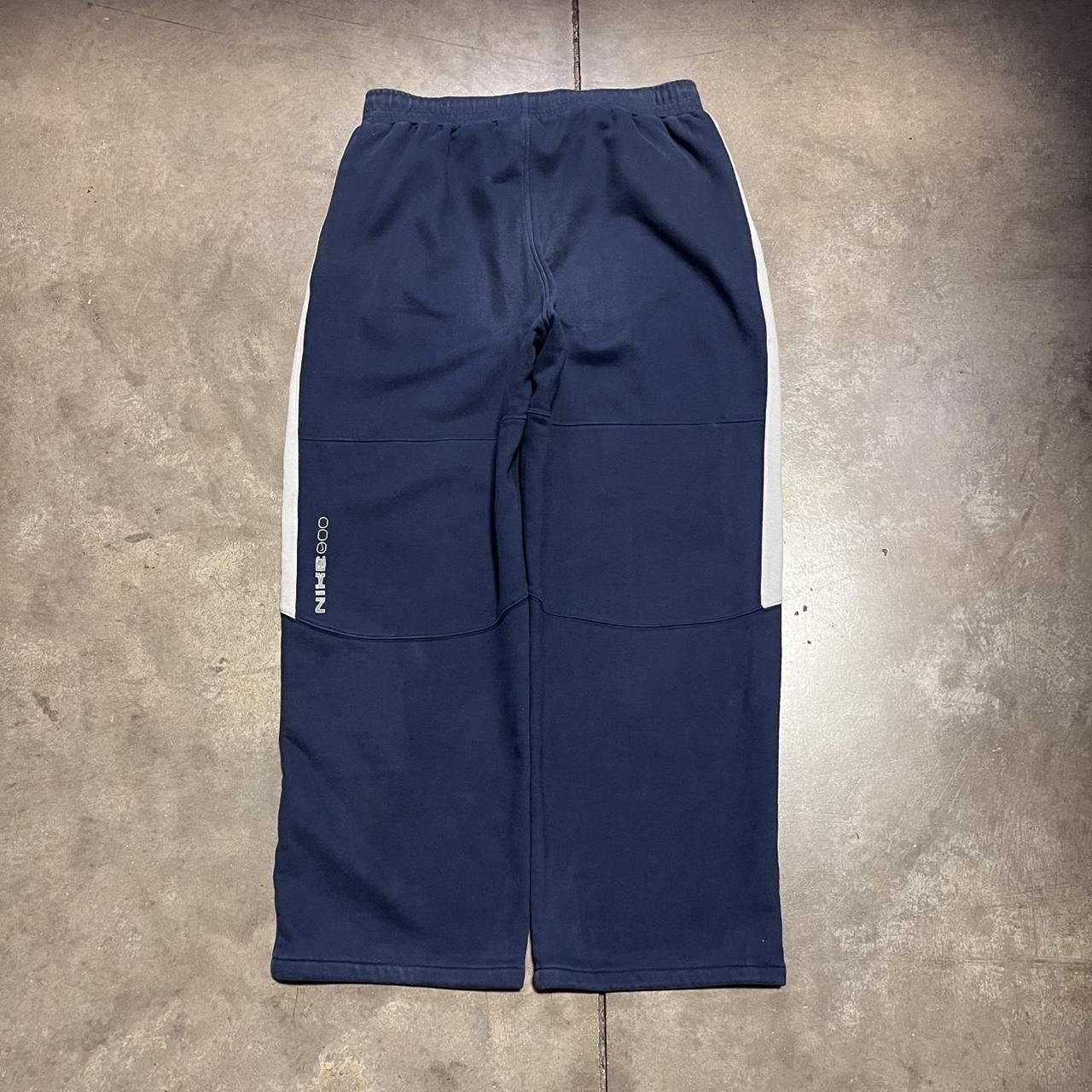 Nike Vintage Nike Baggy Cotton Sweatpants Mini Swoosh Wide Leg Size US 35 - 5 Thumbnail