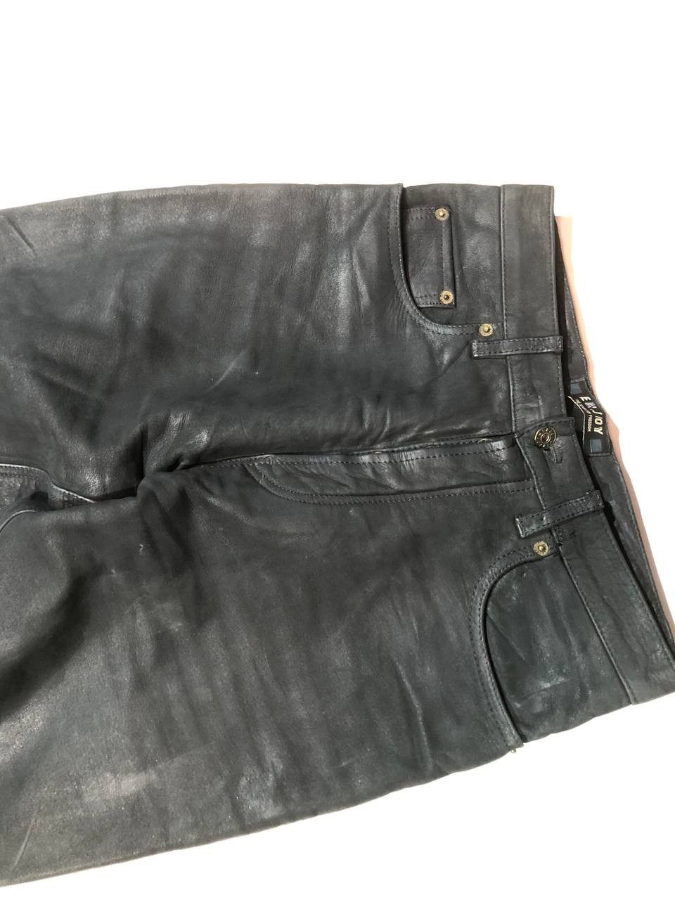 Leather Enjoy Racing Moto Leather Pants Vintage Size US 29 - 6 Thumbnail