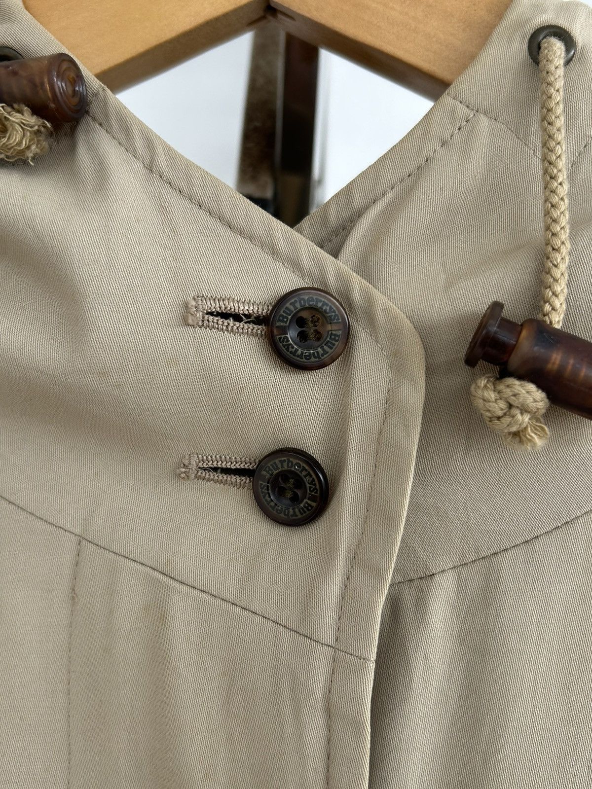 Burberry Burberry Trench Coat Hoodie Beige Vintage Size US L / EU 52-54 / 3 - 4 Thumbnail