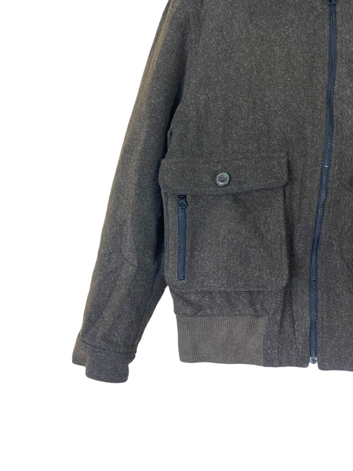 Gap × Harris Tweed Gap Wool Outshell Bomber Jacket Size US M / EU 48-50 / 2 - 4 Thumbnail