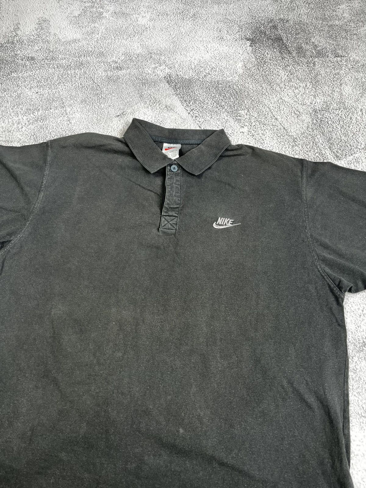Nike Nike polo shirt distressed vintage 90s Size US M / EU 48-50 / 2 - 4 Thumbnail