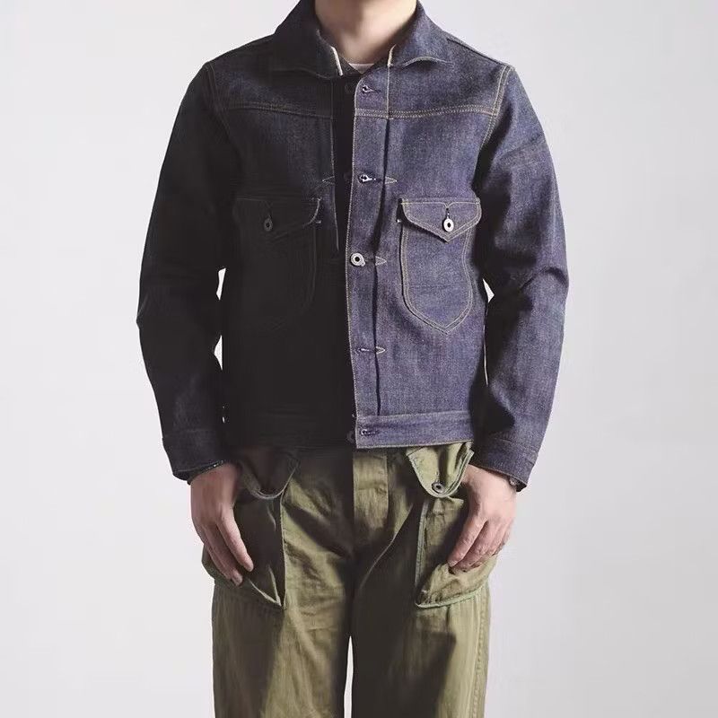 PPFM Red tornado spring/summer collection vol 1 denim jacket Size US XL / EU 56 / 4 - 1 Thumbnail