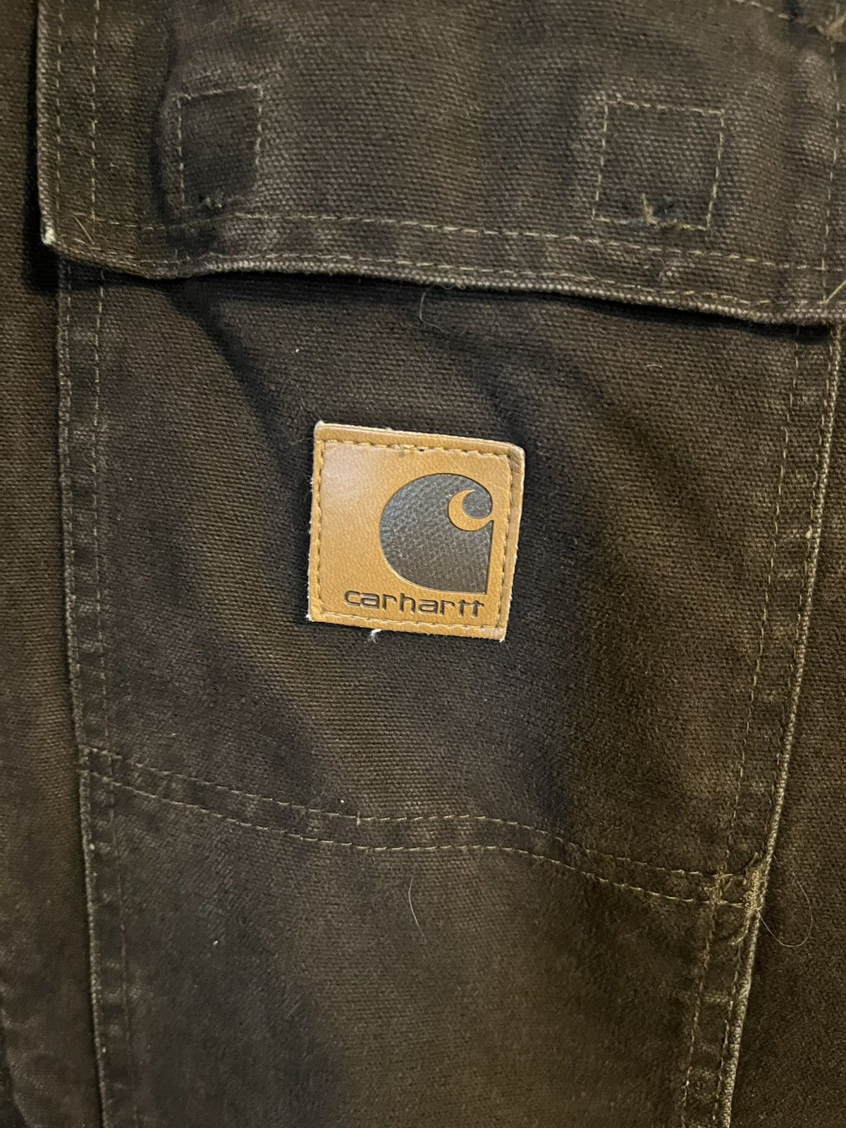 Carhartt × Japanese Brand Free Carhartt Traditional Coat LargeDuck Jacket Dark Brown Size US L / EU 52-54 / 3 - 4 Thumbnail
