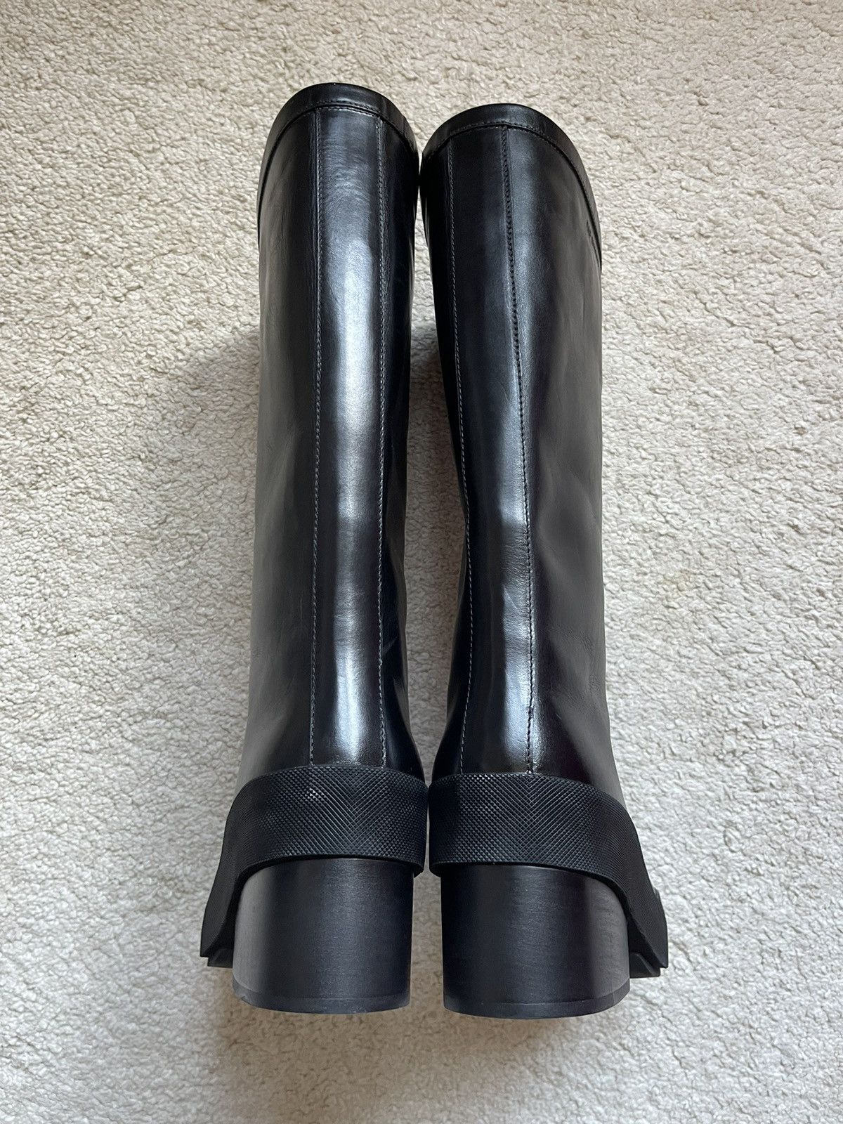 Raf Simons Black Heel Boots Size US 8 / EU 41 - 6 Thumbnail