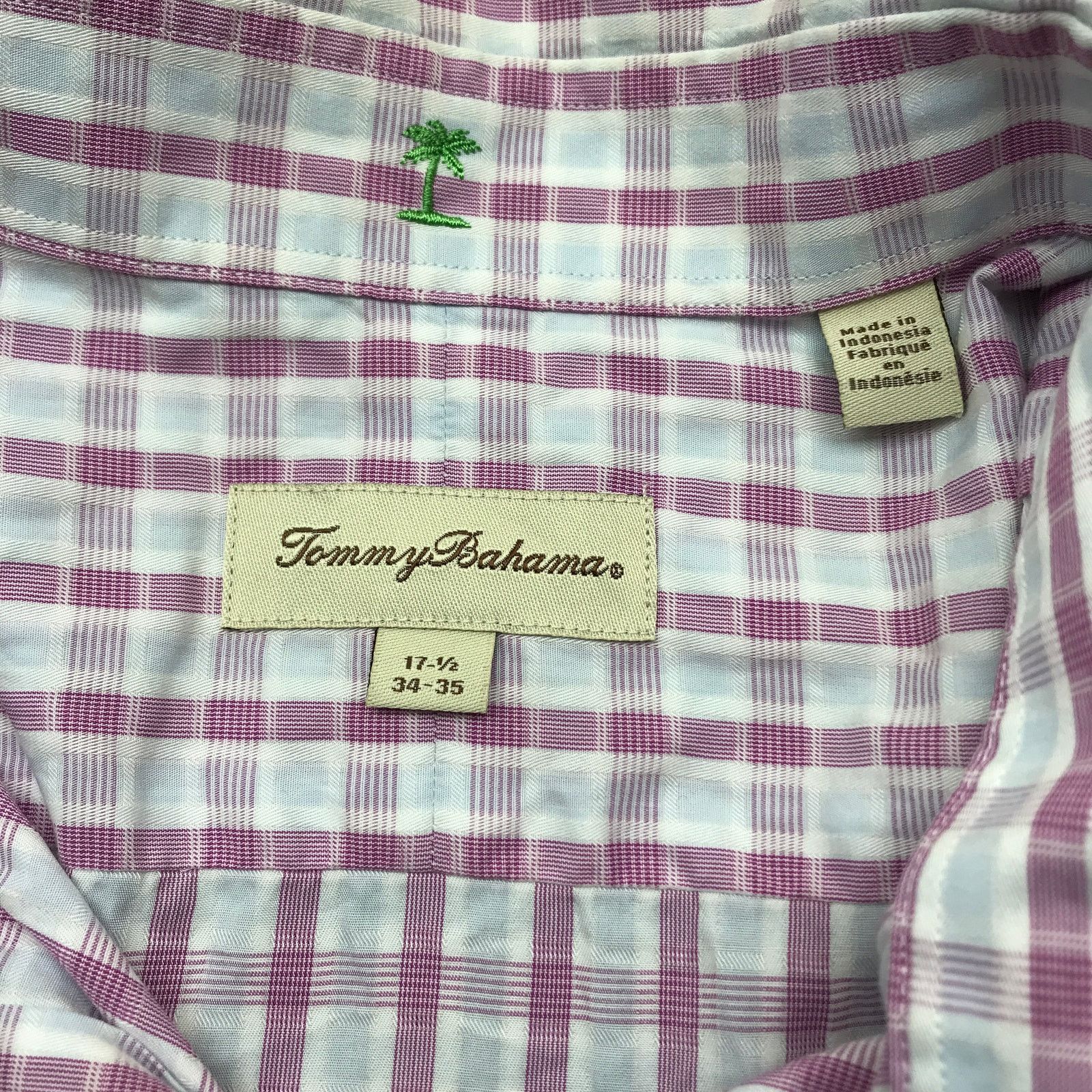 Tommy Bahama Tommy Bahama Long Sleeve Button Up Shirt Mens XL 17.5 34-35 Size US XL / EU 56 / 4 - 3 Thumbnail