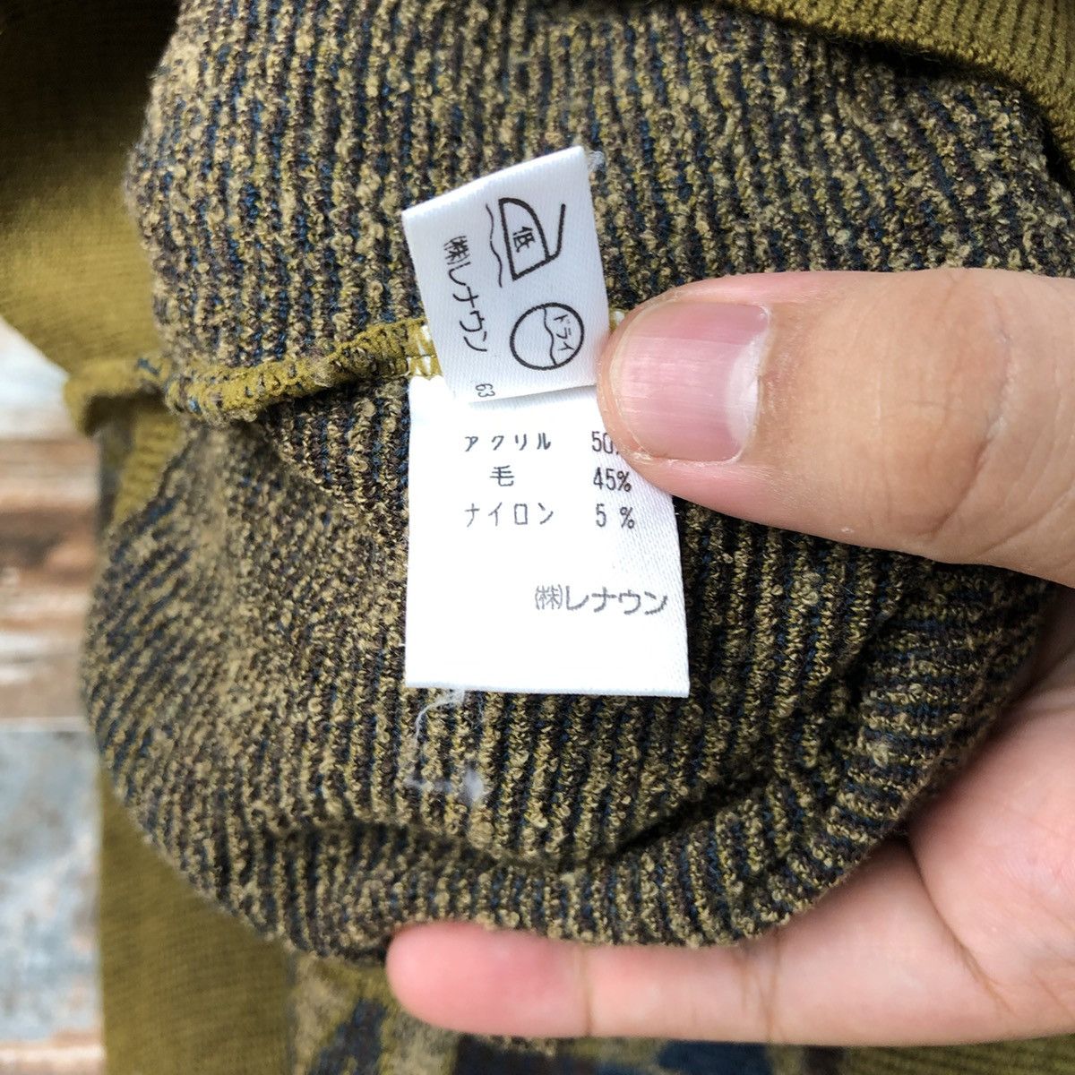Vintage Arnold Reborn vintage Green Knitwear #A1246 Size US L / EU 52-54 / 3 - 11 Thumbnail