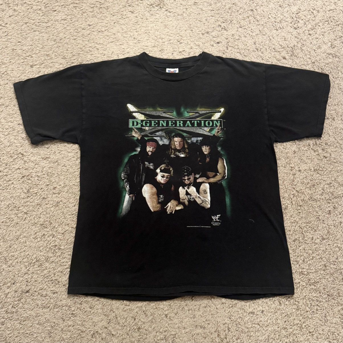 WWF Vintage 1998 D-Generation X WWF Tee Size US XL / EU 56 / 4 - 2 Thumbnail