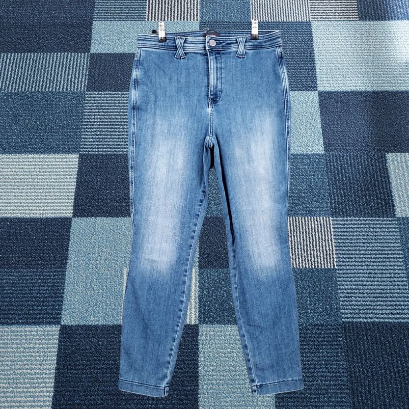 NYDJ NYDJ Ami Jeans Womens 8 Blue Skinny Hi Rise LiftxTuck Medium Wash Stretch Denim Size 30" / US 8 / IT 44 - 1 Thumbnail