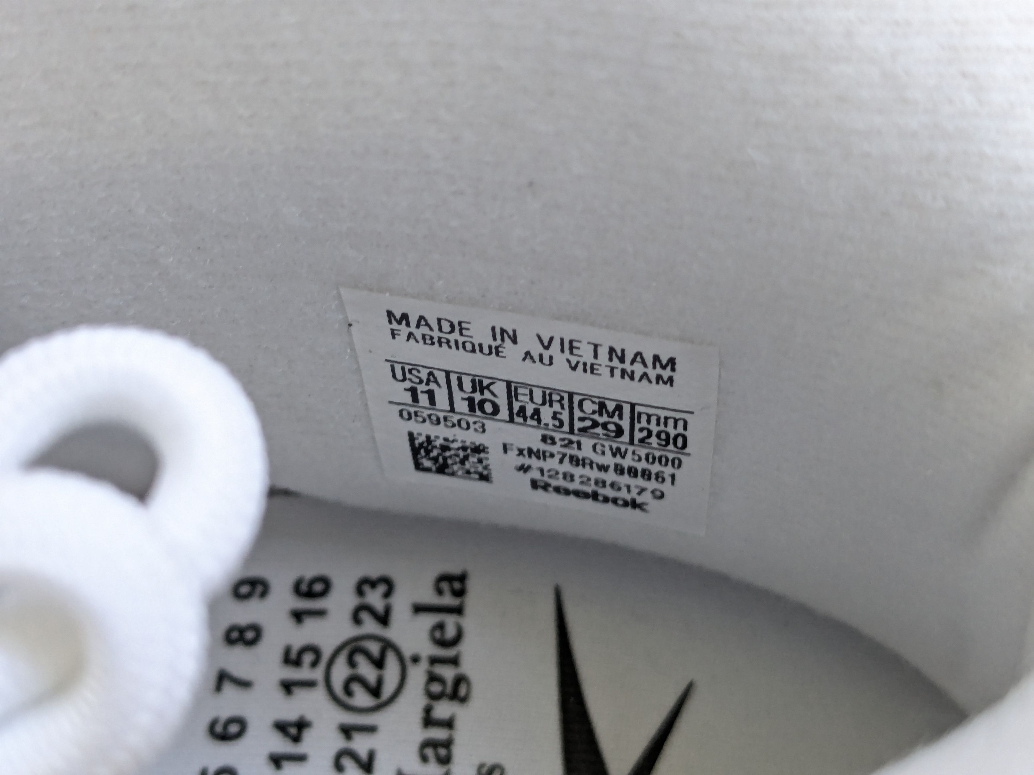 Maison Margiela Maison Margiela Reebok Question White 11 Hi Leather Size US 11 / EU 44 - 7 Thumbnail