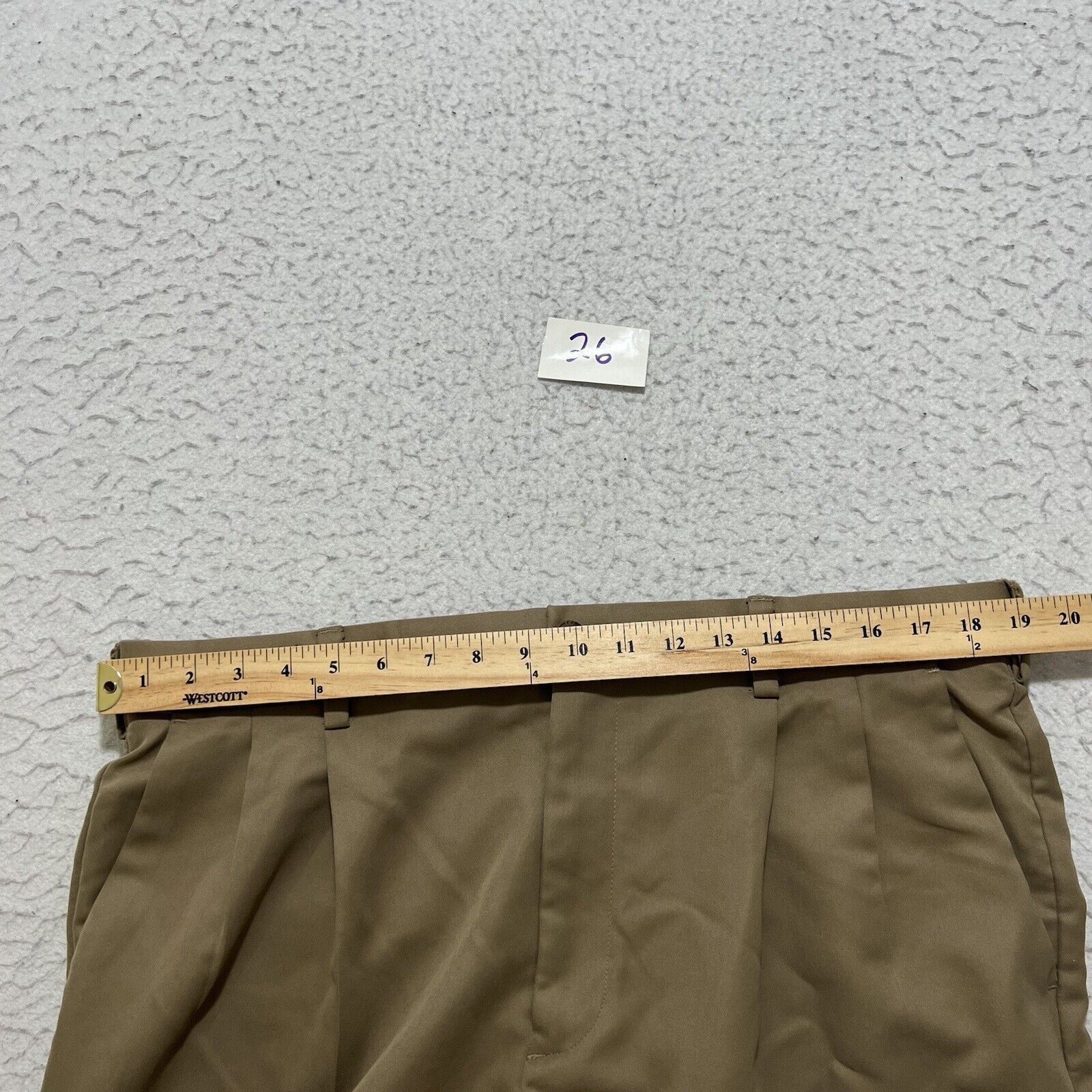 Roundtree & Yorke Roundtree & Yorke Performance Brown 9" Inseam Chino Shorts Size US 38 / EU 54 - 9 Thumbnail