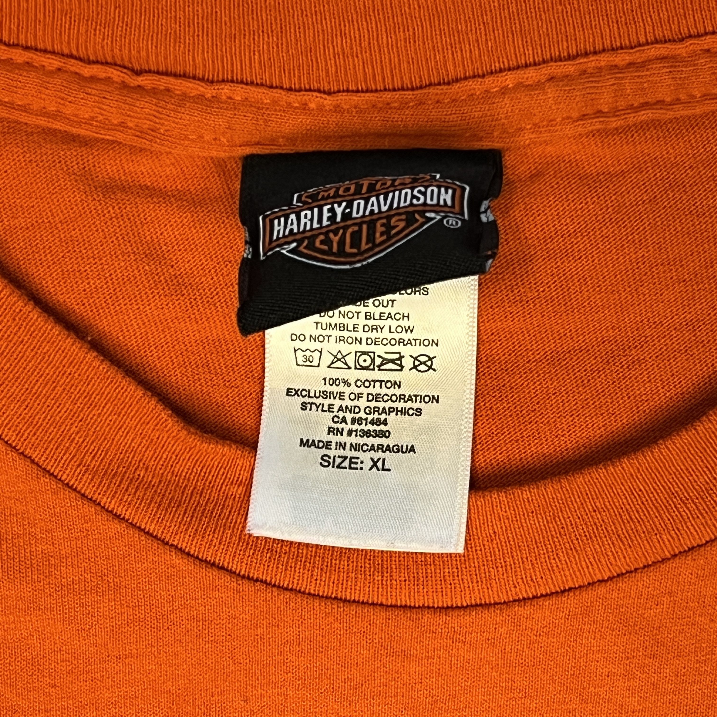Harley Davidson Vintage XL Harley Davidson Long Sleeve Size US XL / EU 56 / 4 - 7 Thumbnail