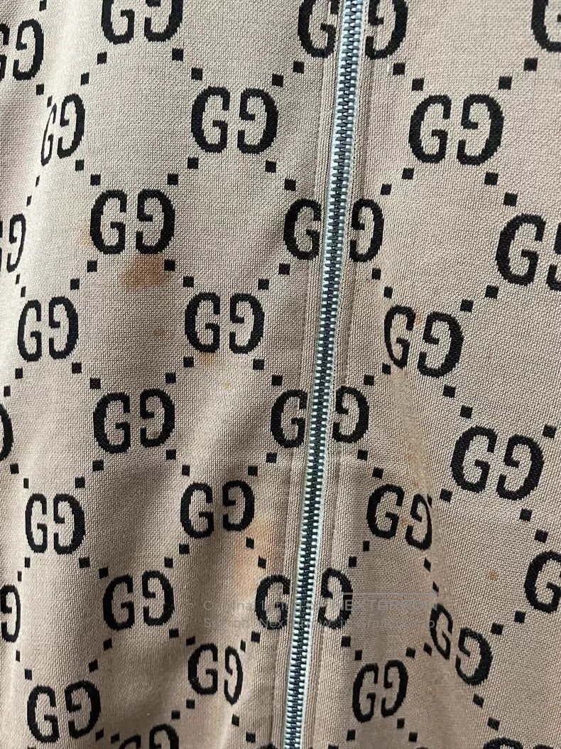 Gucci Gucci Full logo zipper jacket Size US S / EU 44-46 / 1 - 5 Thumbnail