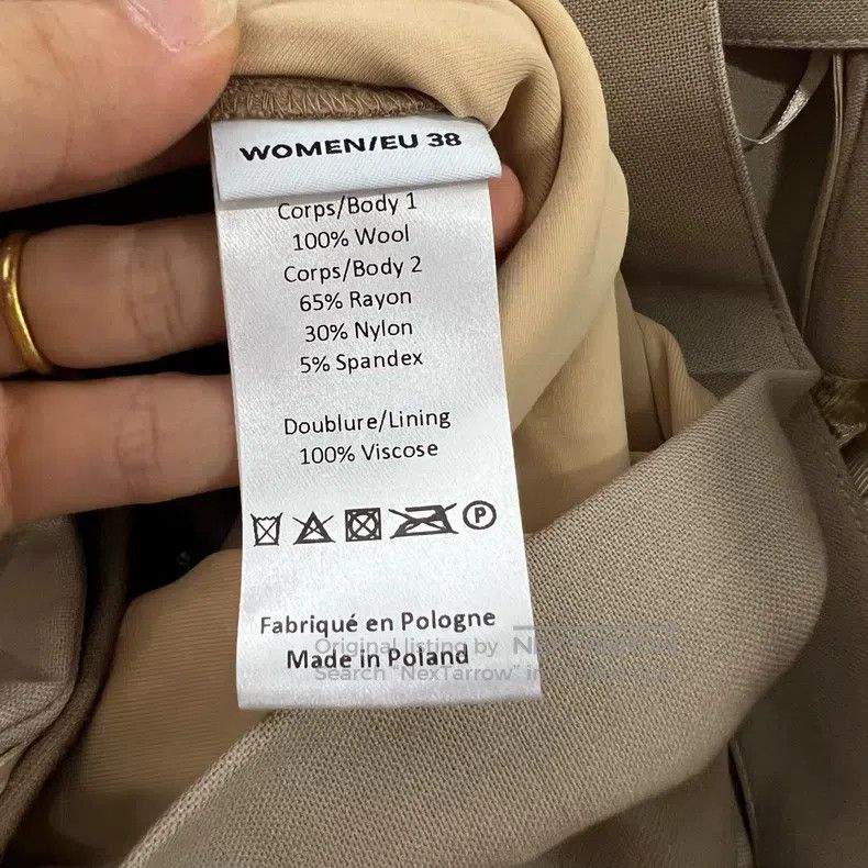 Y/Project Y/PROJECT Size 38 Khaki trousers Size 38" / US 16 / IT 52 - 6 Thumbnail