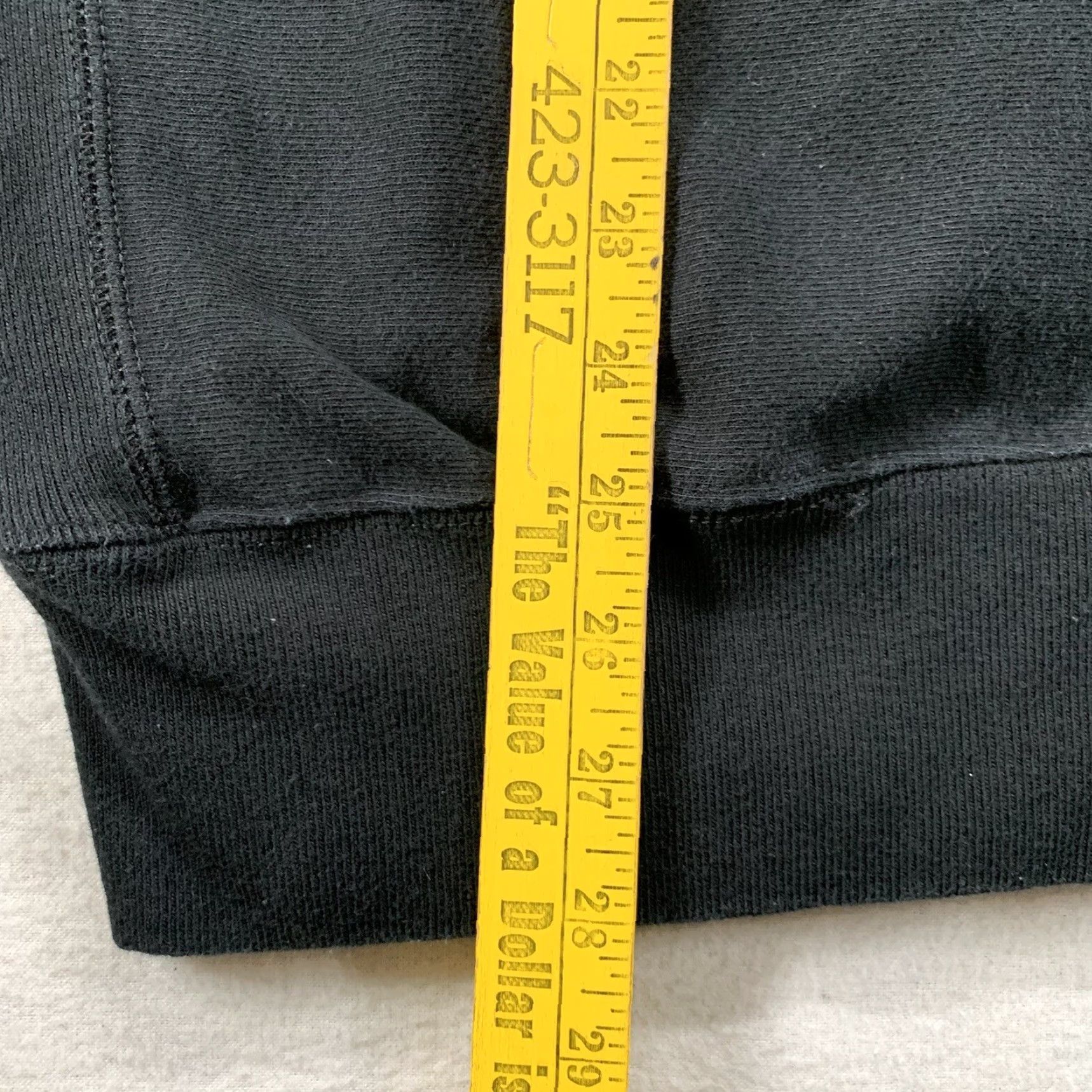Champion VINTAGE Champion Reverse Weave Hoodie Men Large Black USA 90s Graphic Pullover Size US L / EU 52-54 / 3 - 6 Thumbnail