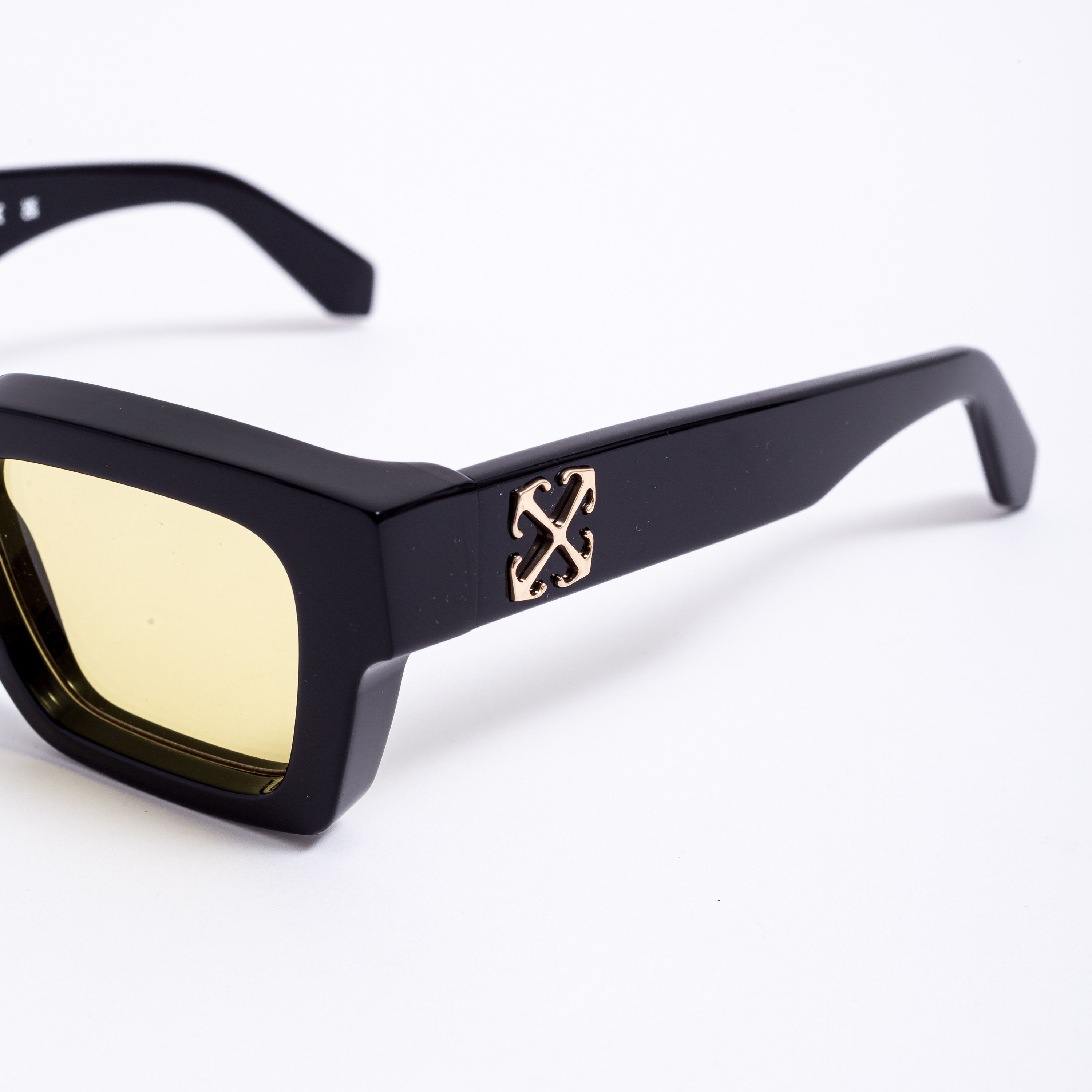 Off-White OFF WHITE Virgil Sunglasses BLACK YELLOW Size ONE SIZE - 6 Thumbnail