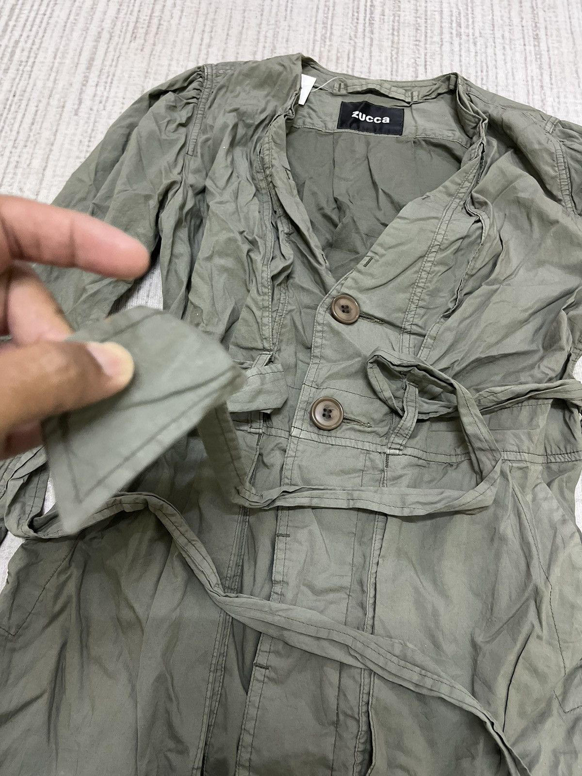 CABANE de ZUCCa × Issey Miyake × Zucca Cabane de zucca parka trench coat Size ONE SIZE - 5 Thumbnail