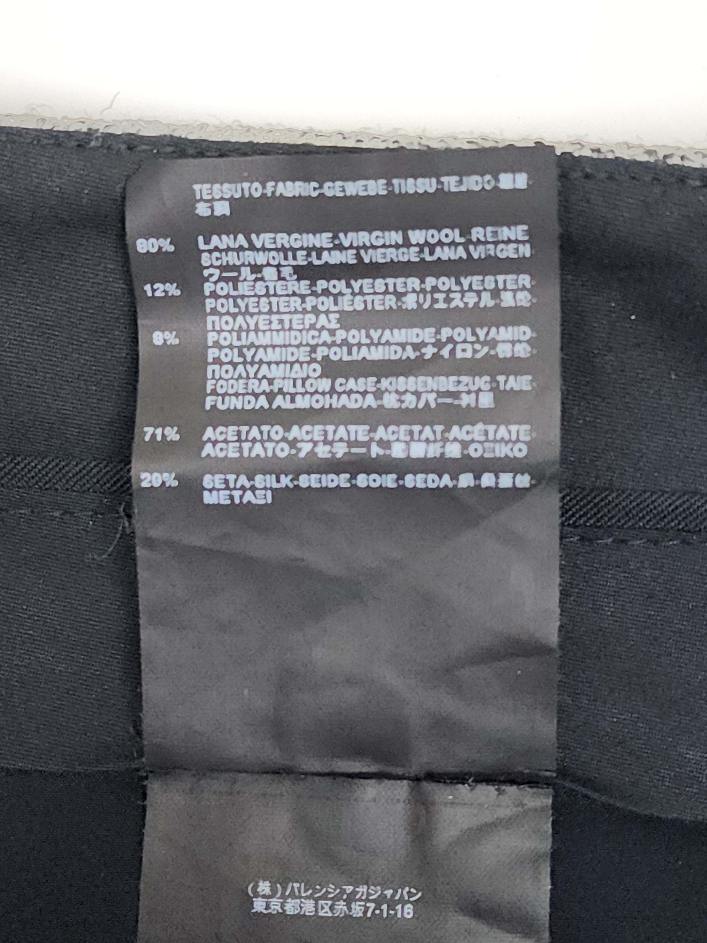 Balenciaga S/S 2011 Ghesquière Textured Tapered Pants FR36/US6 Size 28" / US 6 / IT 42 - 10 Thumbnail