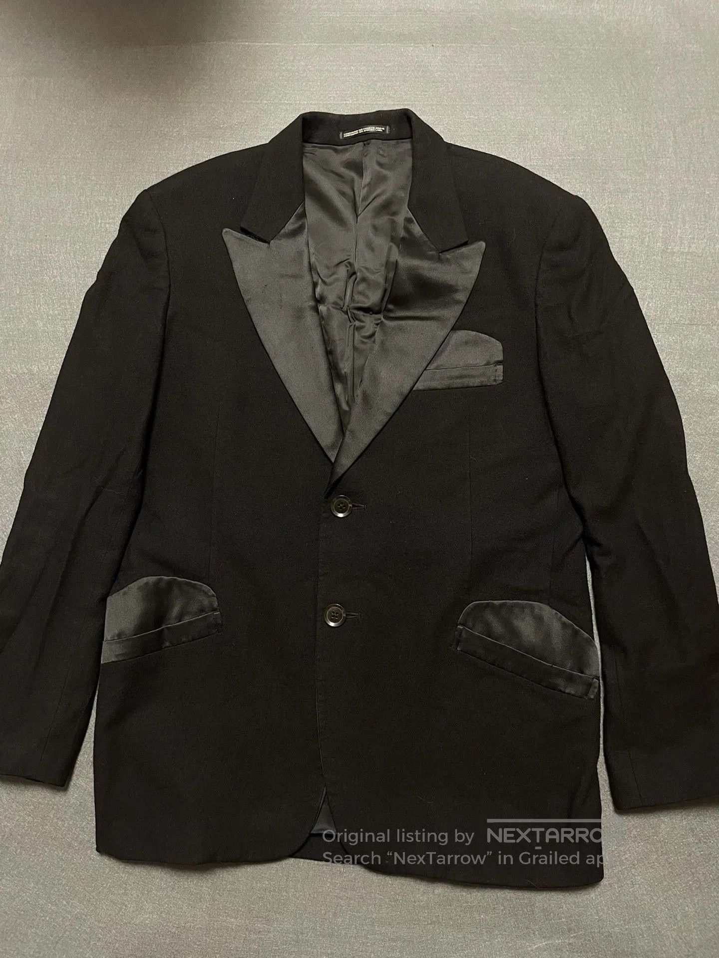 Yohji Yamamoto Yohji Yamamoto 07AW Smoking Jacket. Size US XS / EU 42 / 0 - 2 Thumbnail