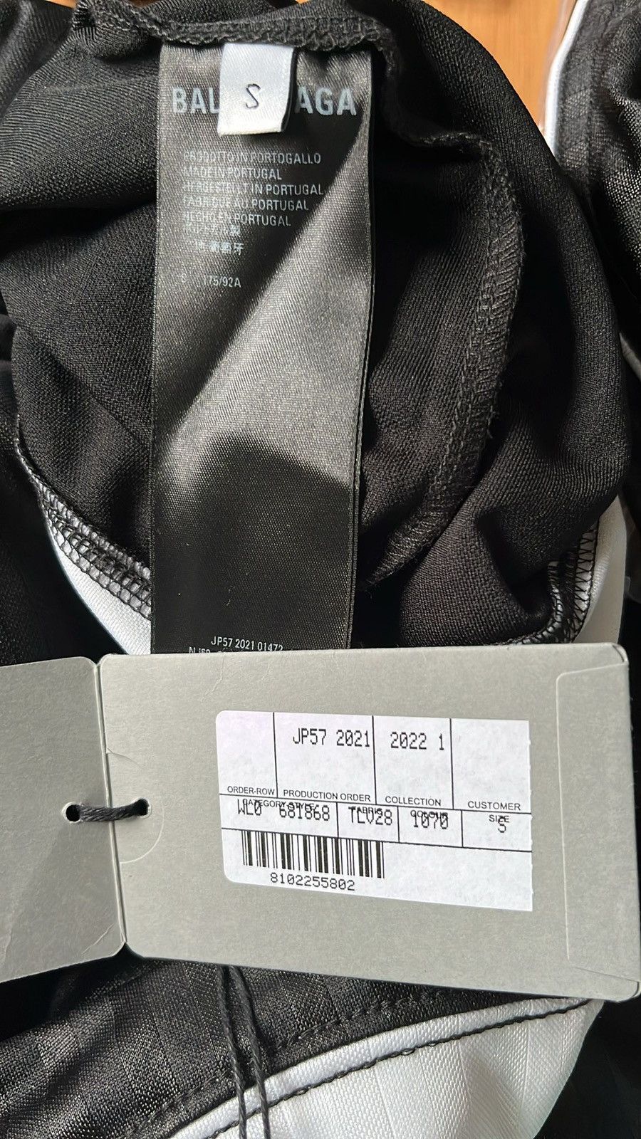 Balenciaga Balenciaga SS22 Soccer Hood Scarf Hat Black Sz.S Size ONE SIZE - 8 Thumbnail