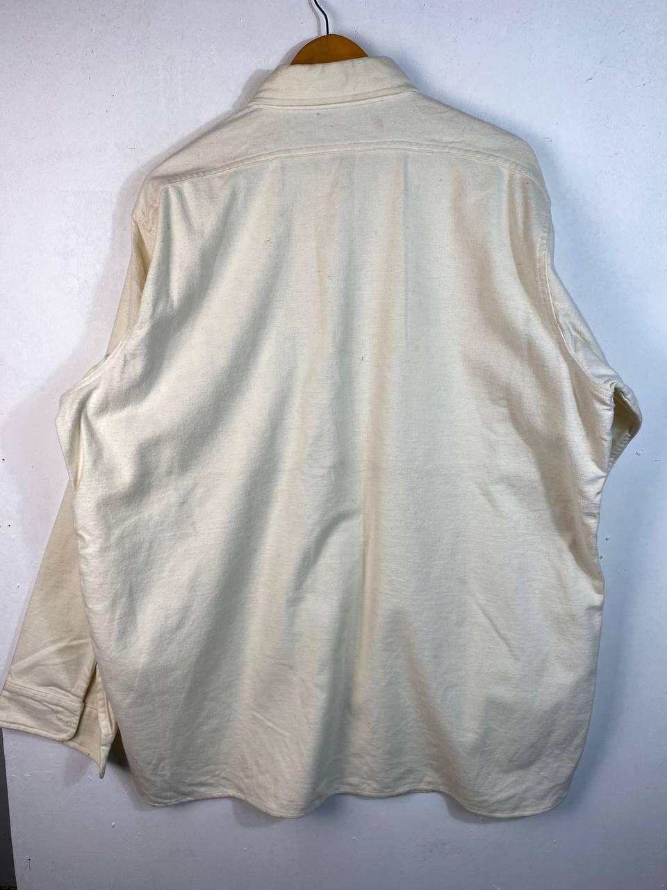 Woolrich Woolen Mills vintage woolrich plain white shirt made in usa Size US XXL / EU 58 / 5 - 8 Thumbnail